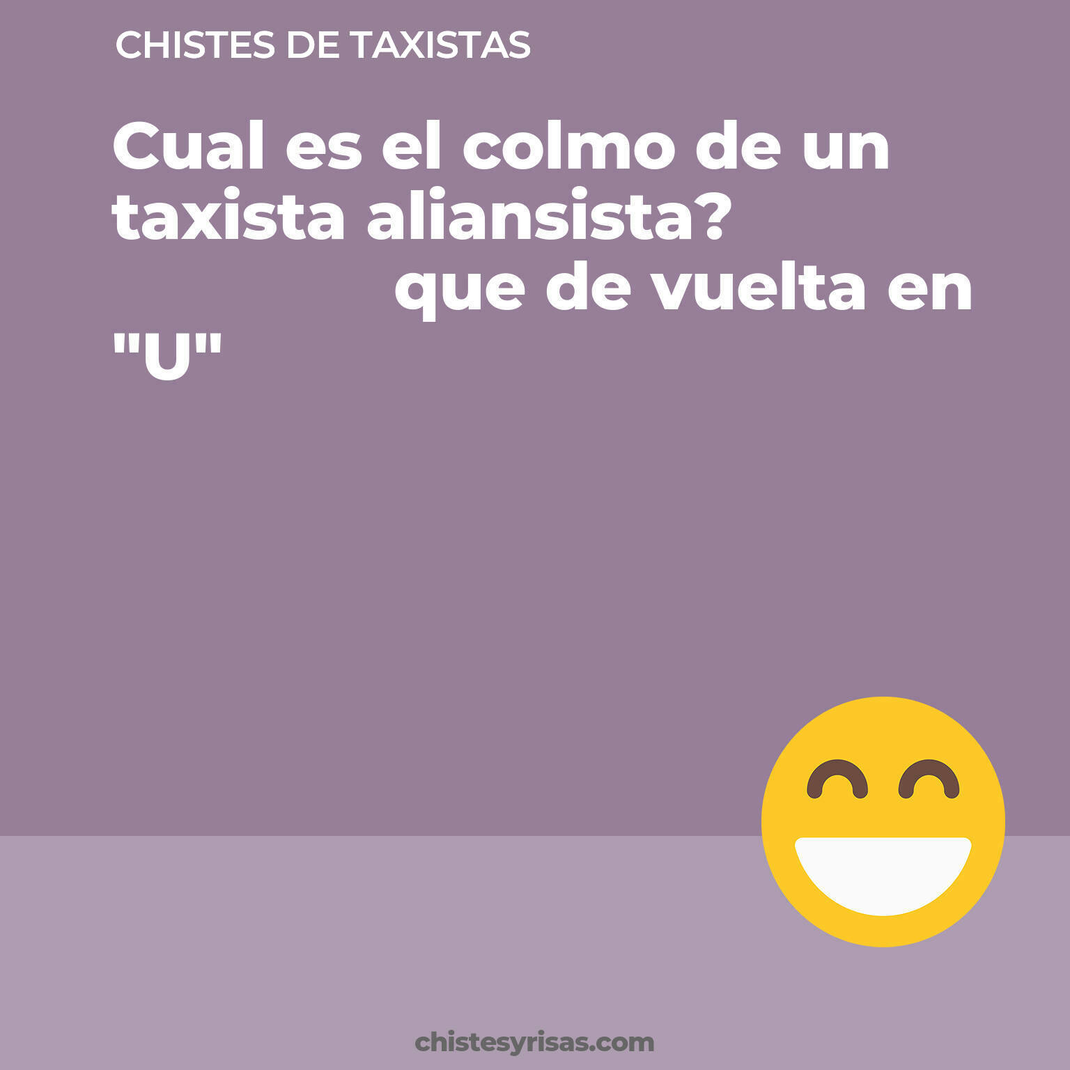 chistes de Taxistas buenos