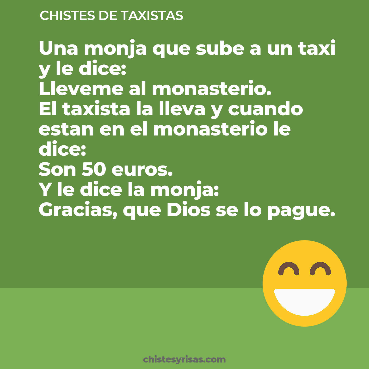 chistes de Taxistas más graciosos