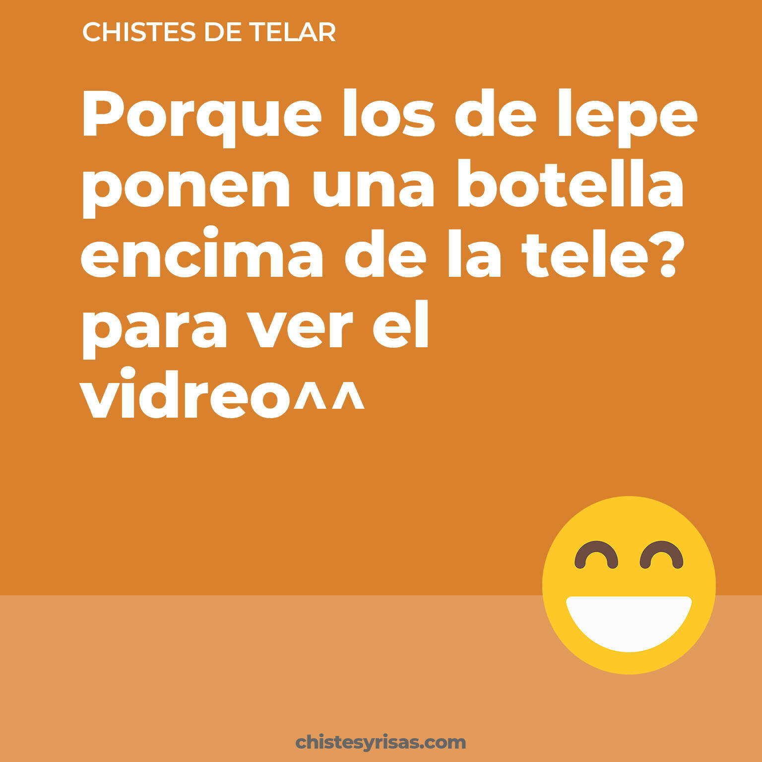 chistes de Telar más graciosos