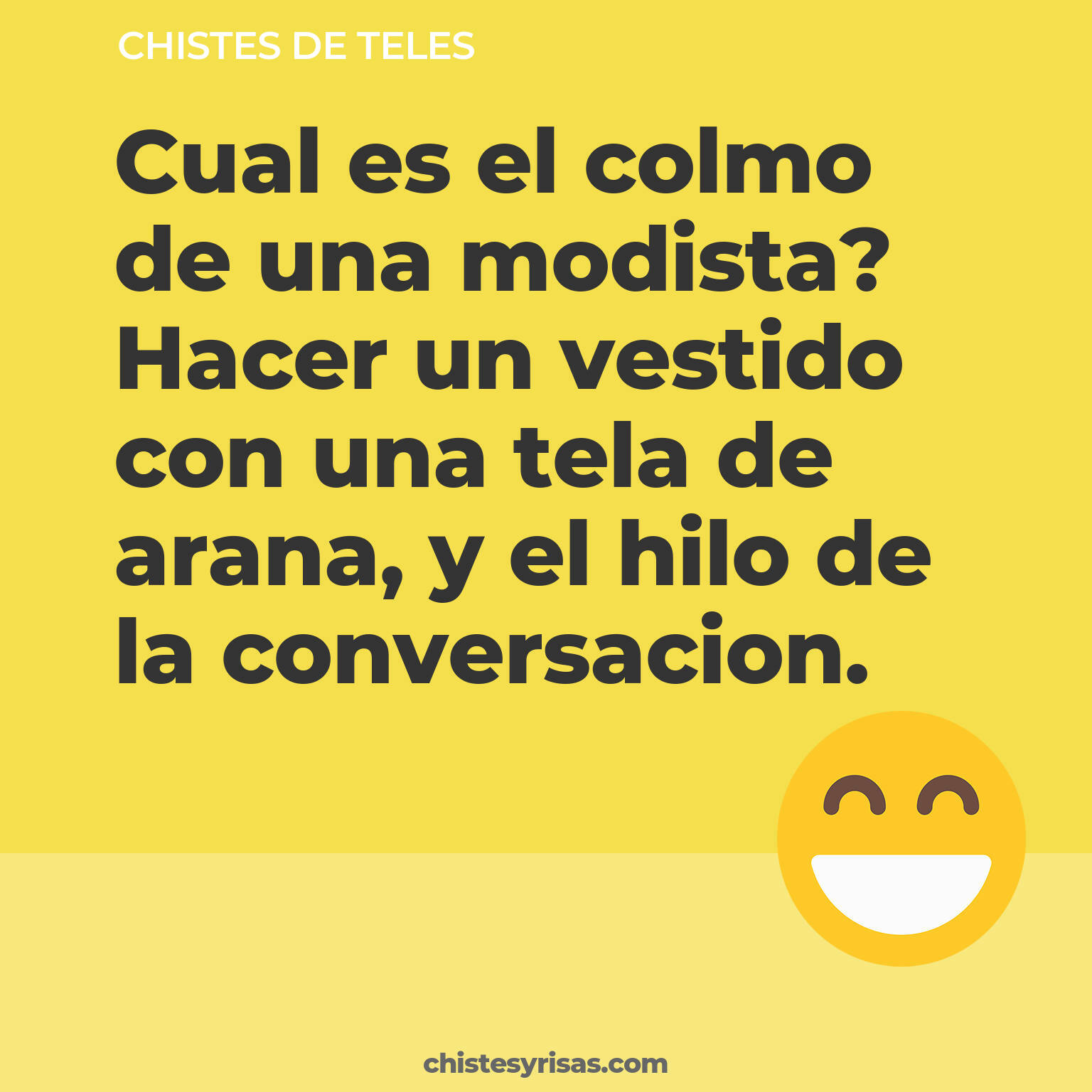chistes de Teles buenos foto para reir