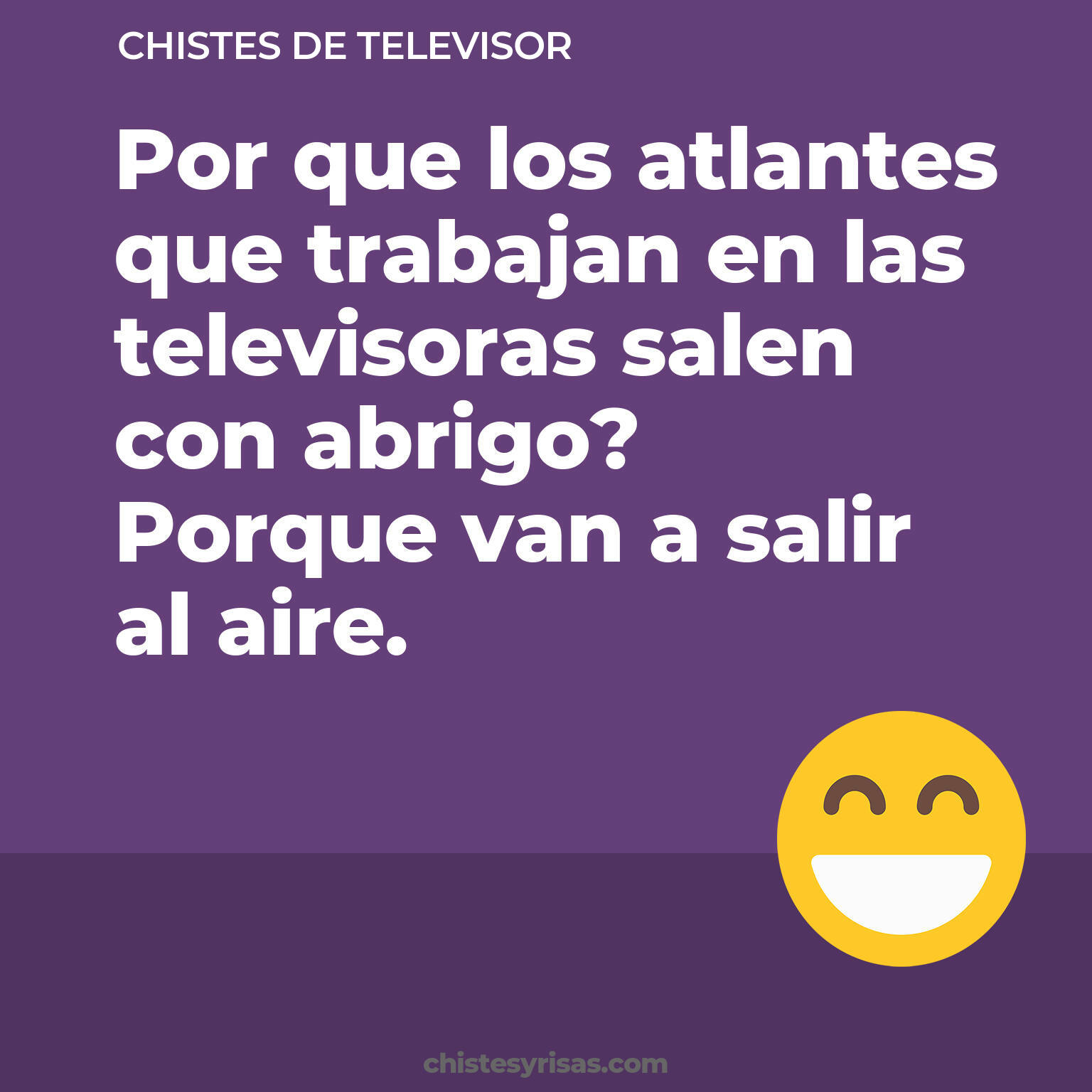 chistes de Televisor cortos