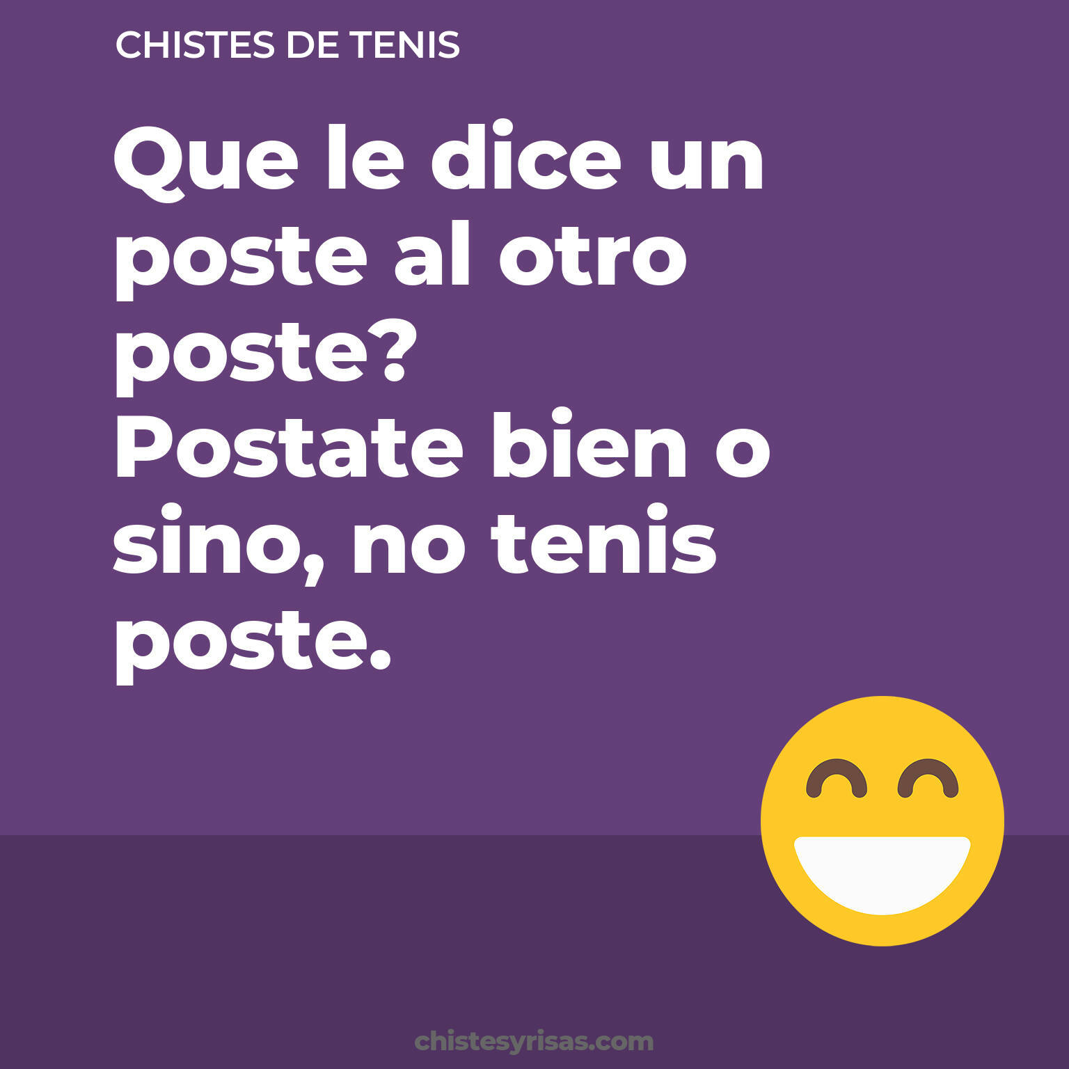 chistes de Tenis más graciosos