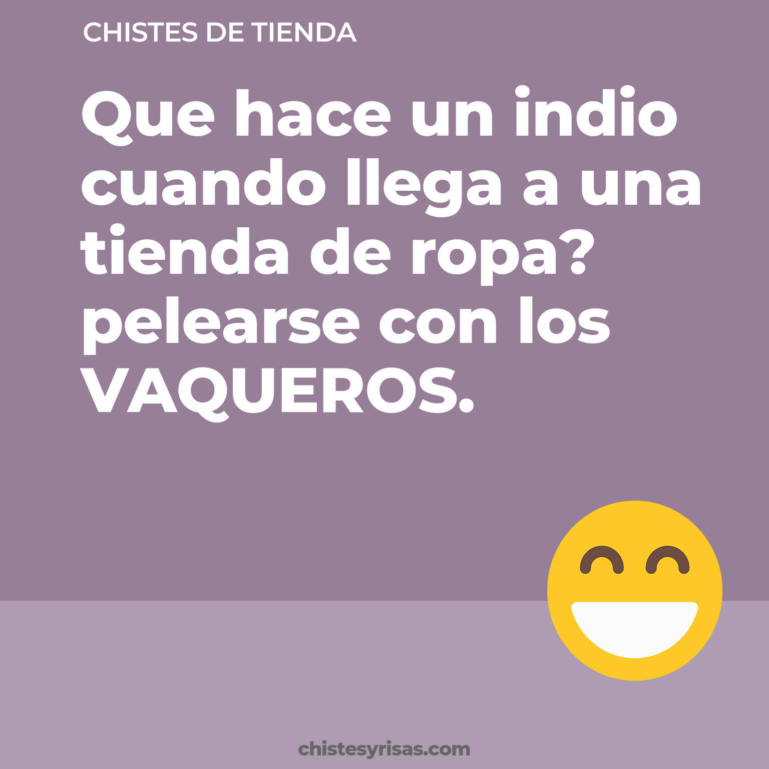 chistes de Tienda buenos