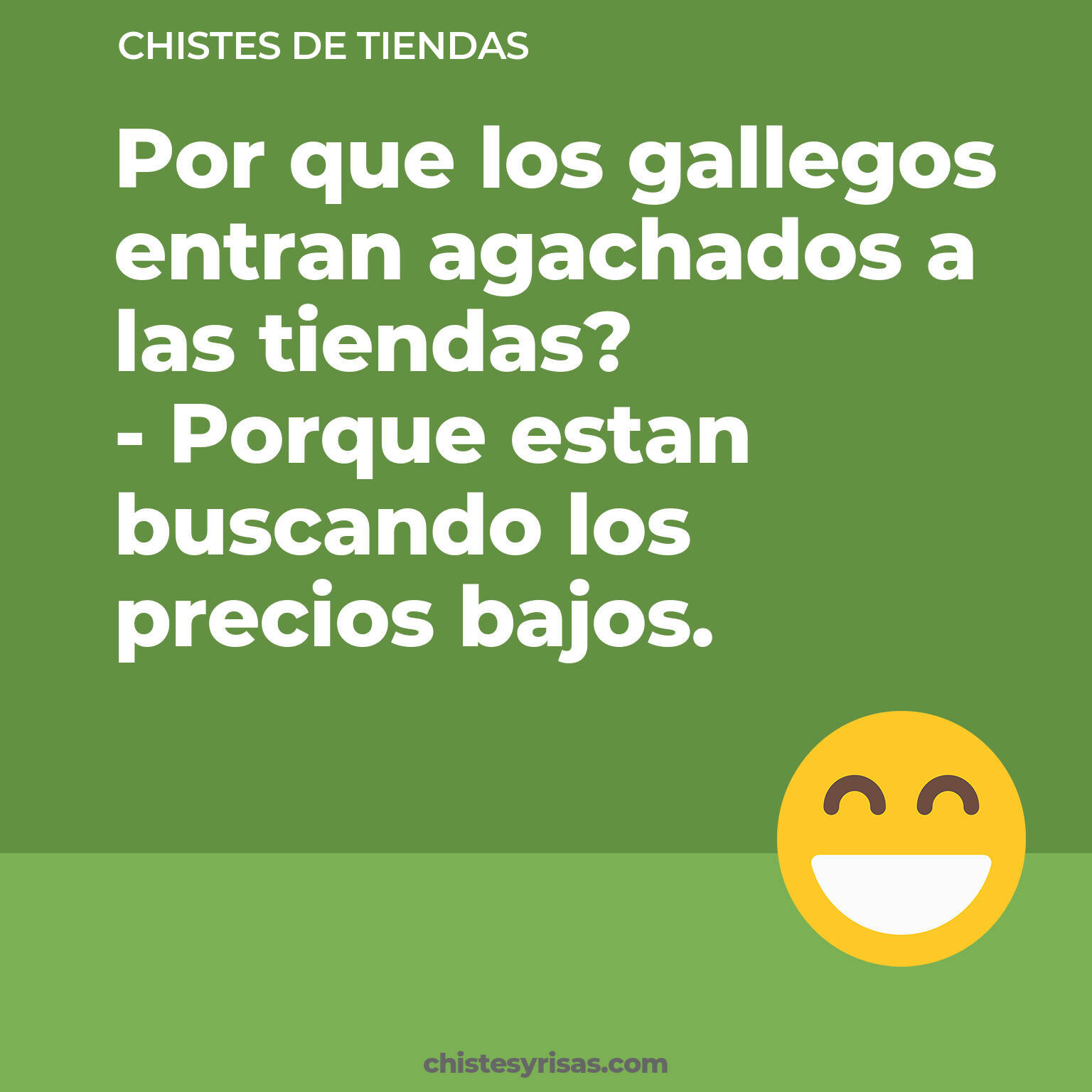 chistes de Tiendas cortos