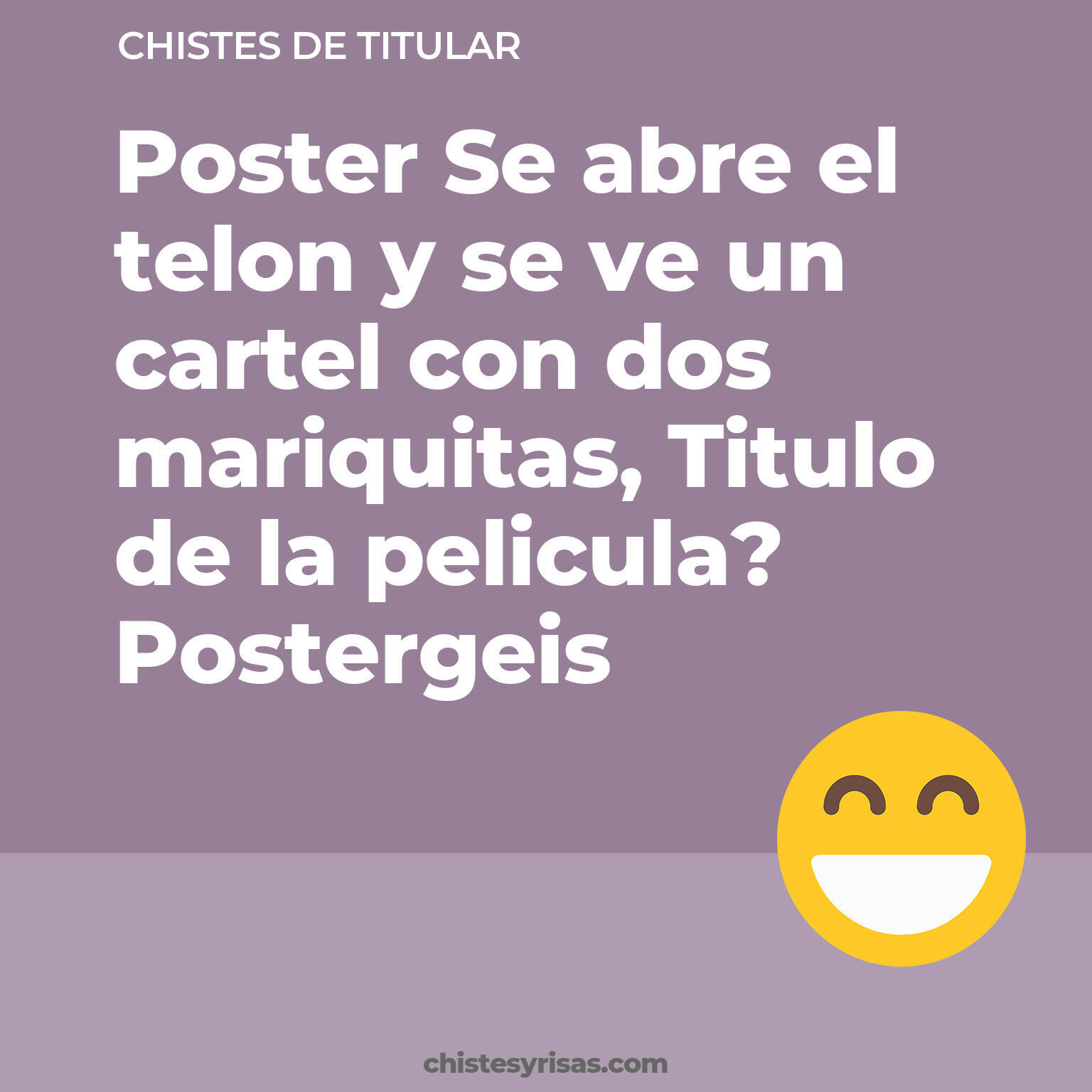 chistes de Titular más graciosos