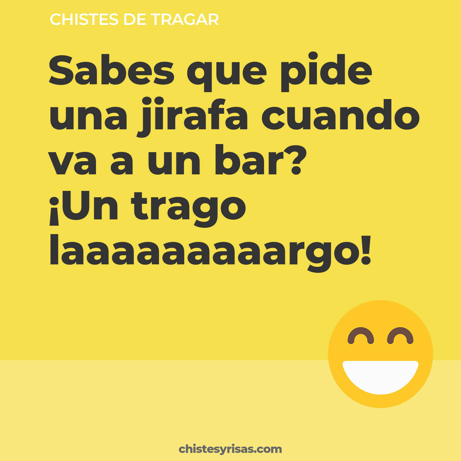 chistes de Tragar cortos