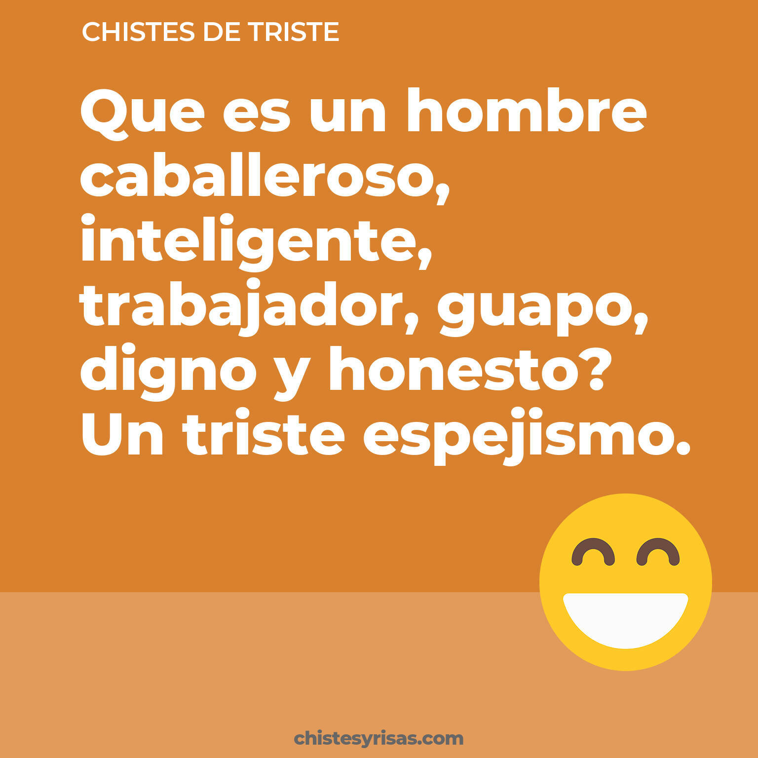 chistes de Triste buenos foto para reir