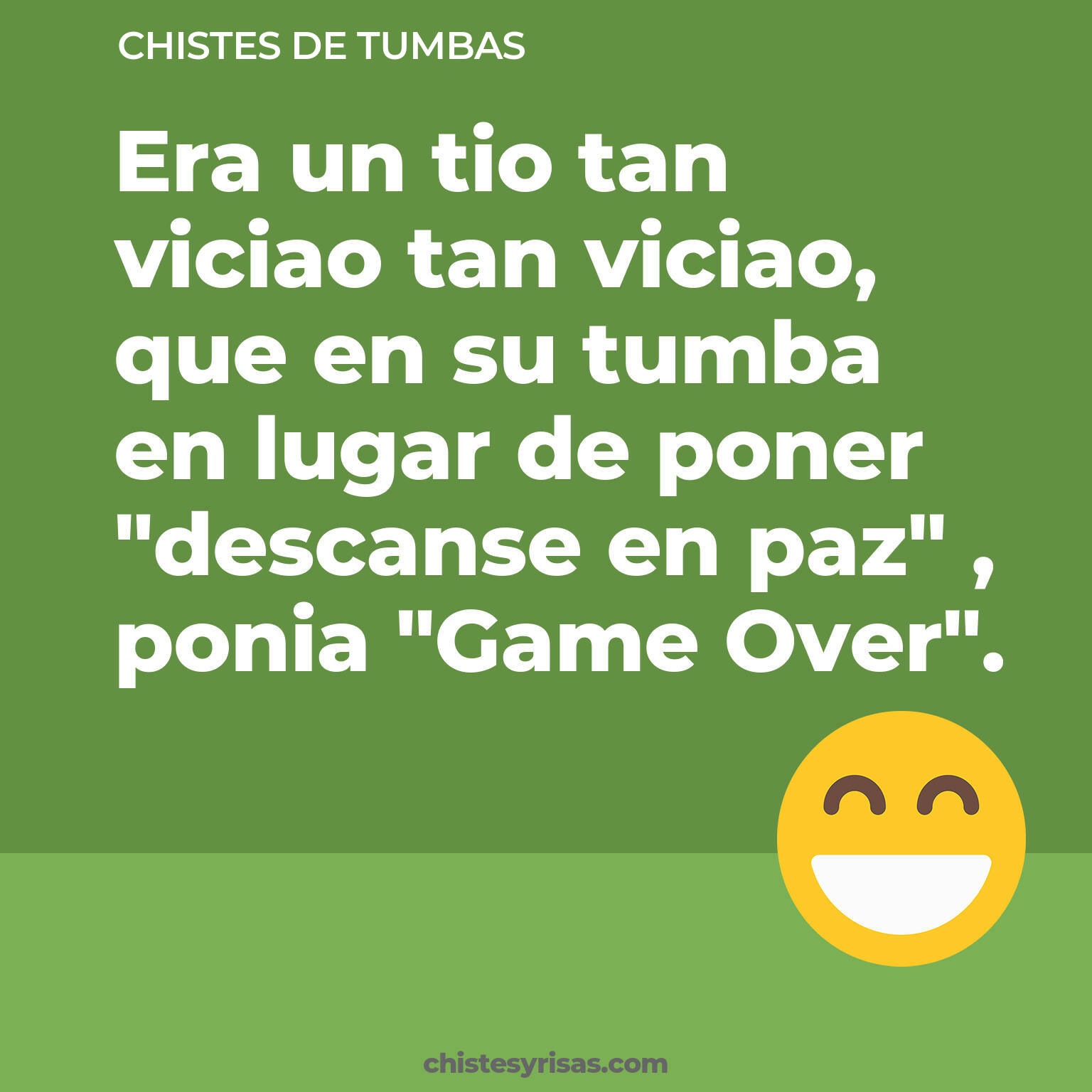 chistes de Tumbas buenos foto para reir
