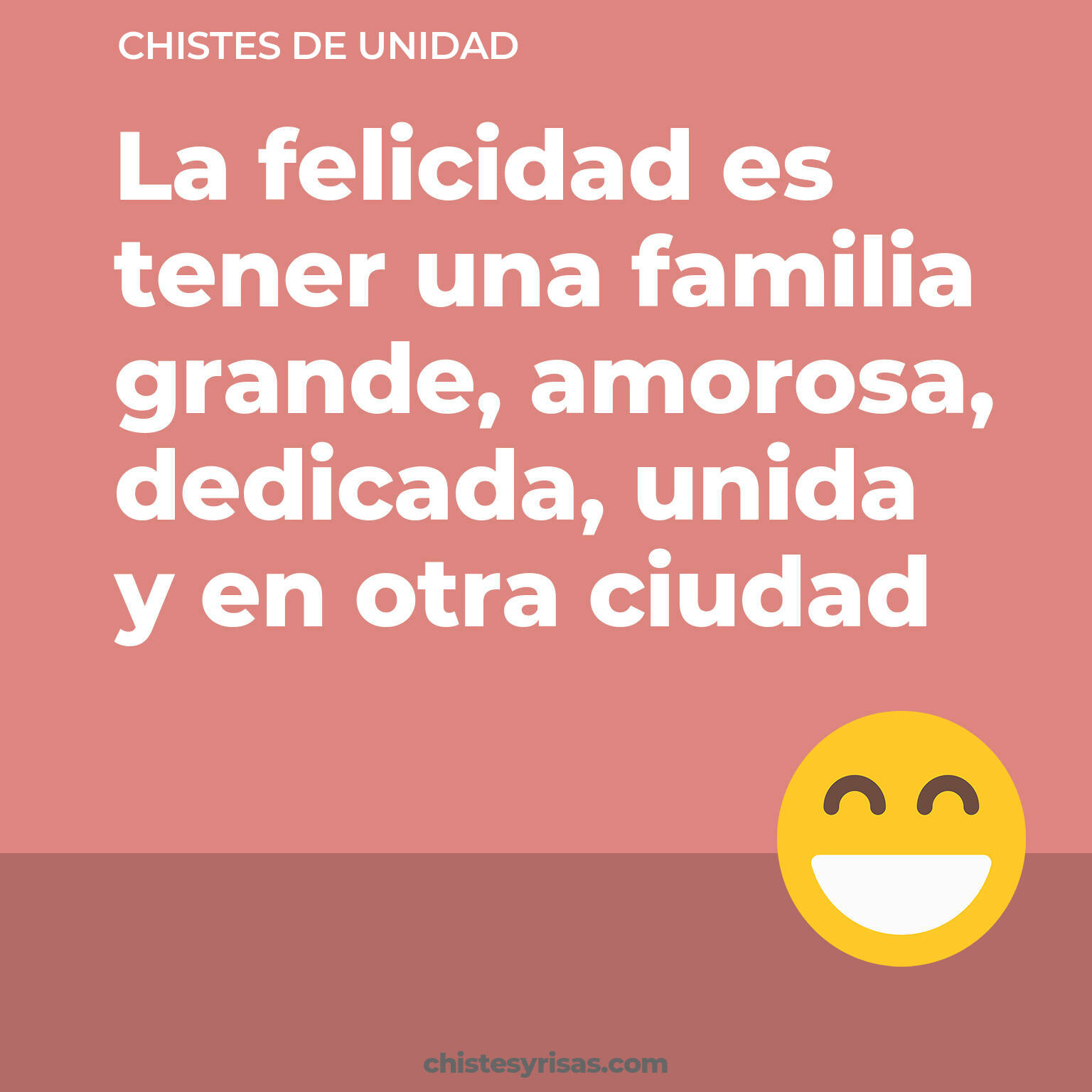 chistes de Unidad cortos