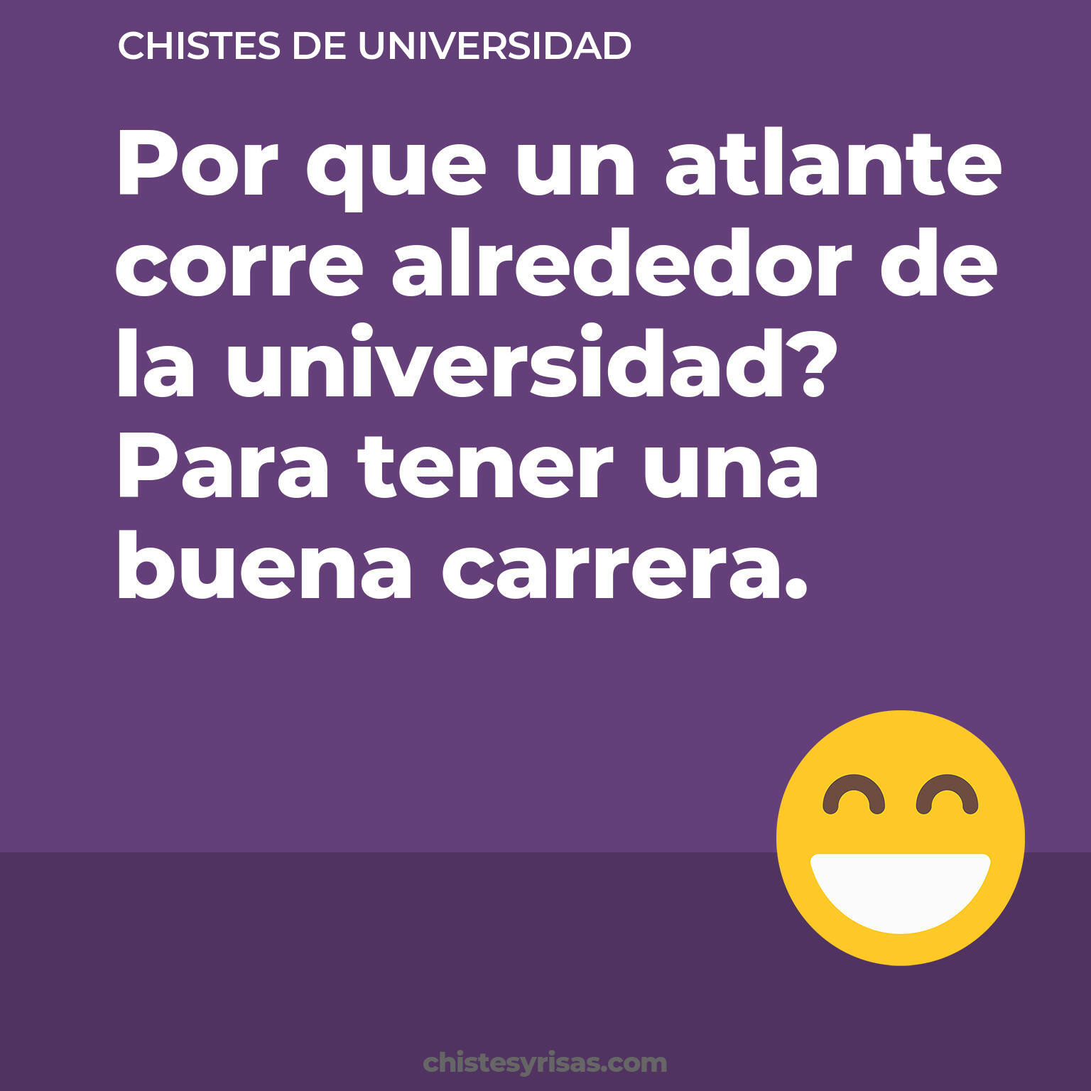 chistes de Universidad más graciosos