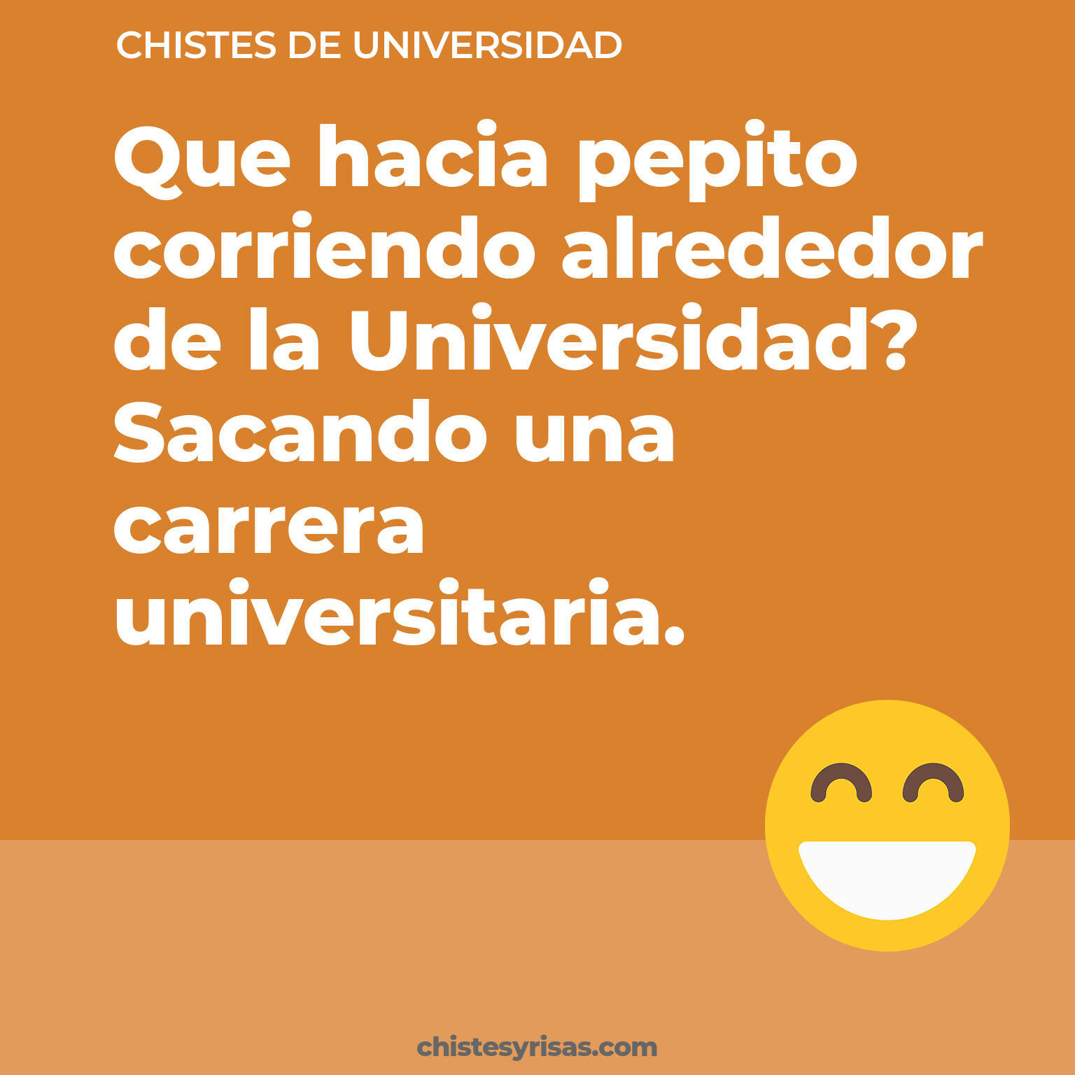 chistes de Universidad buenos