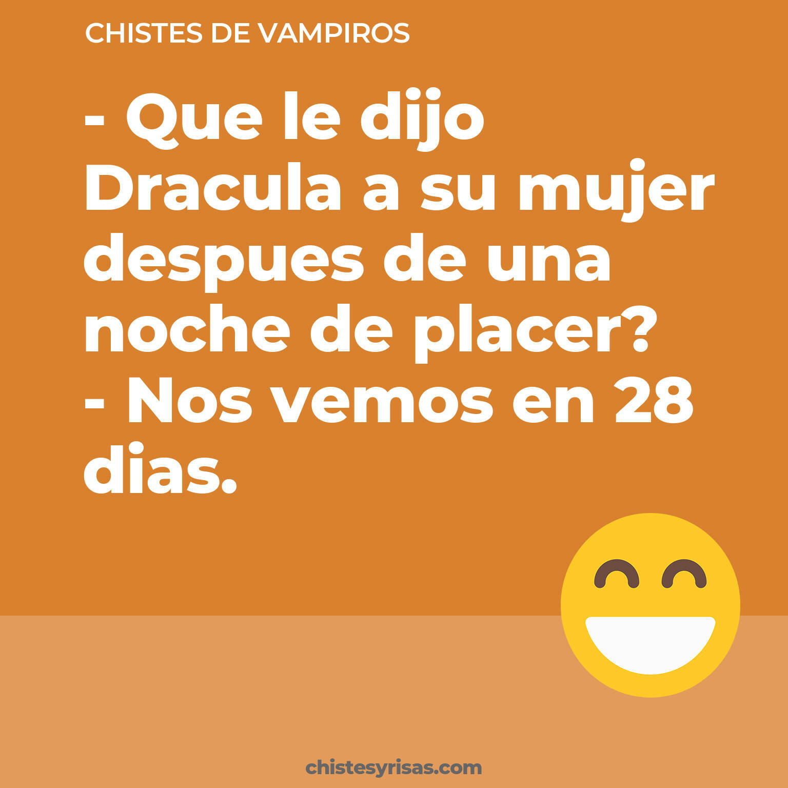 chistes de Vampiros cortos