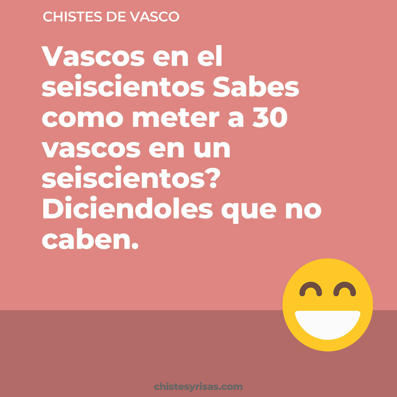 chistes de Vasco cortos