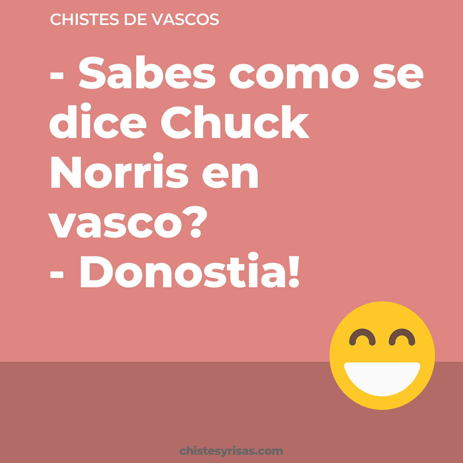 chistes de Vascos buenos