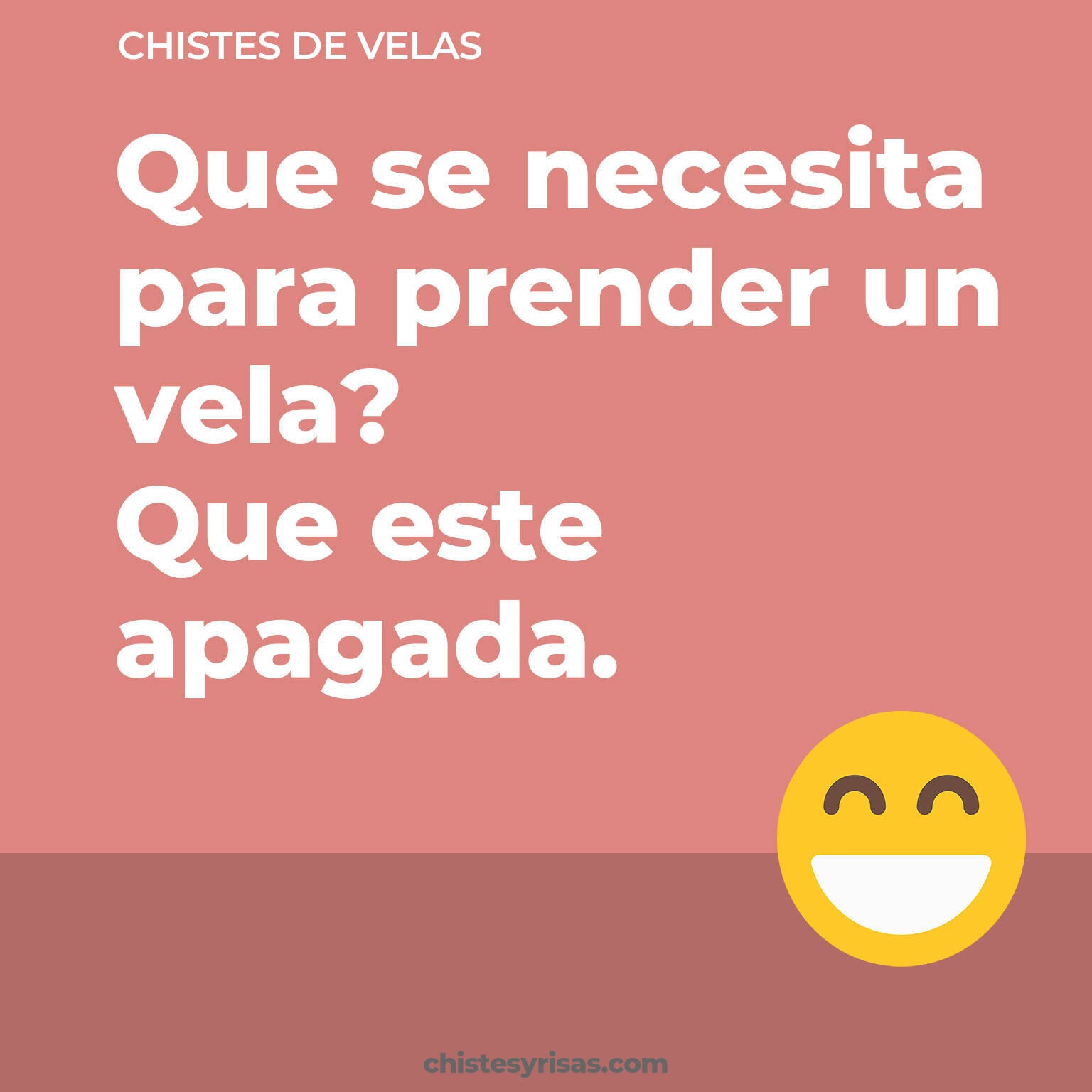 chistes de Velas más graciosos