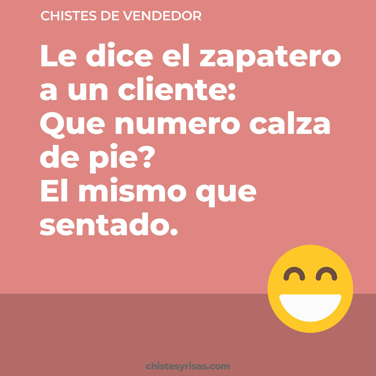 chistes de Vendedor más graciosos