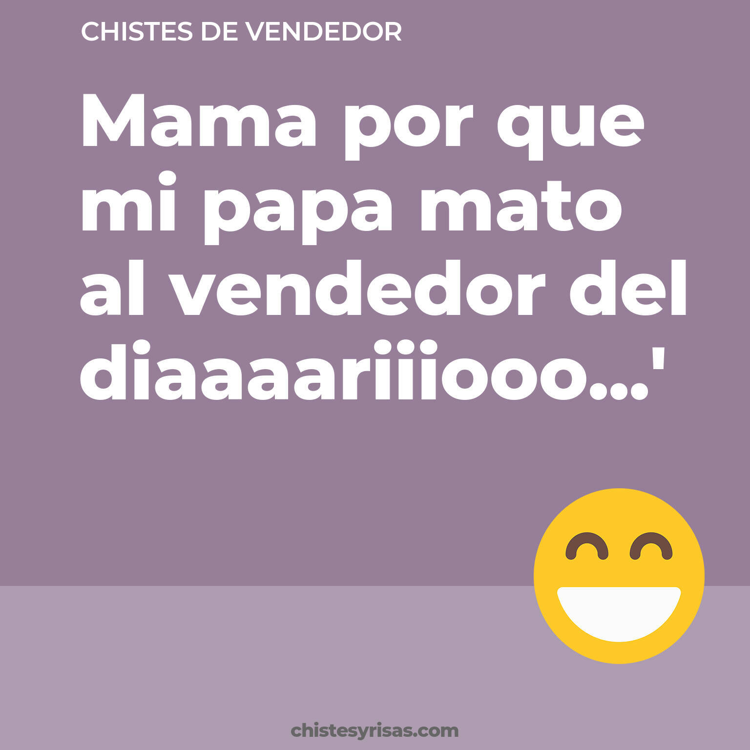 chistes de Vendedor cortos