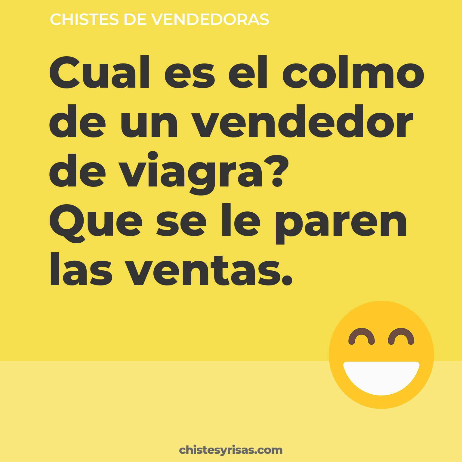 chistes de Vendedoras buenos