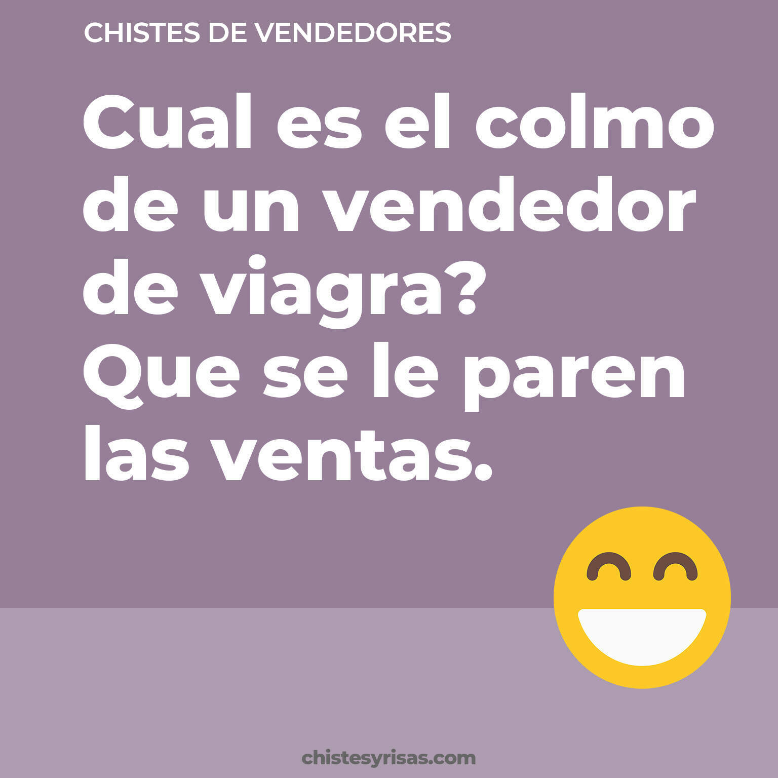 chistes de Vendedores buenos