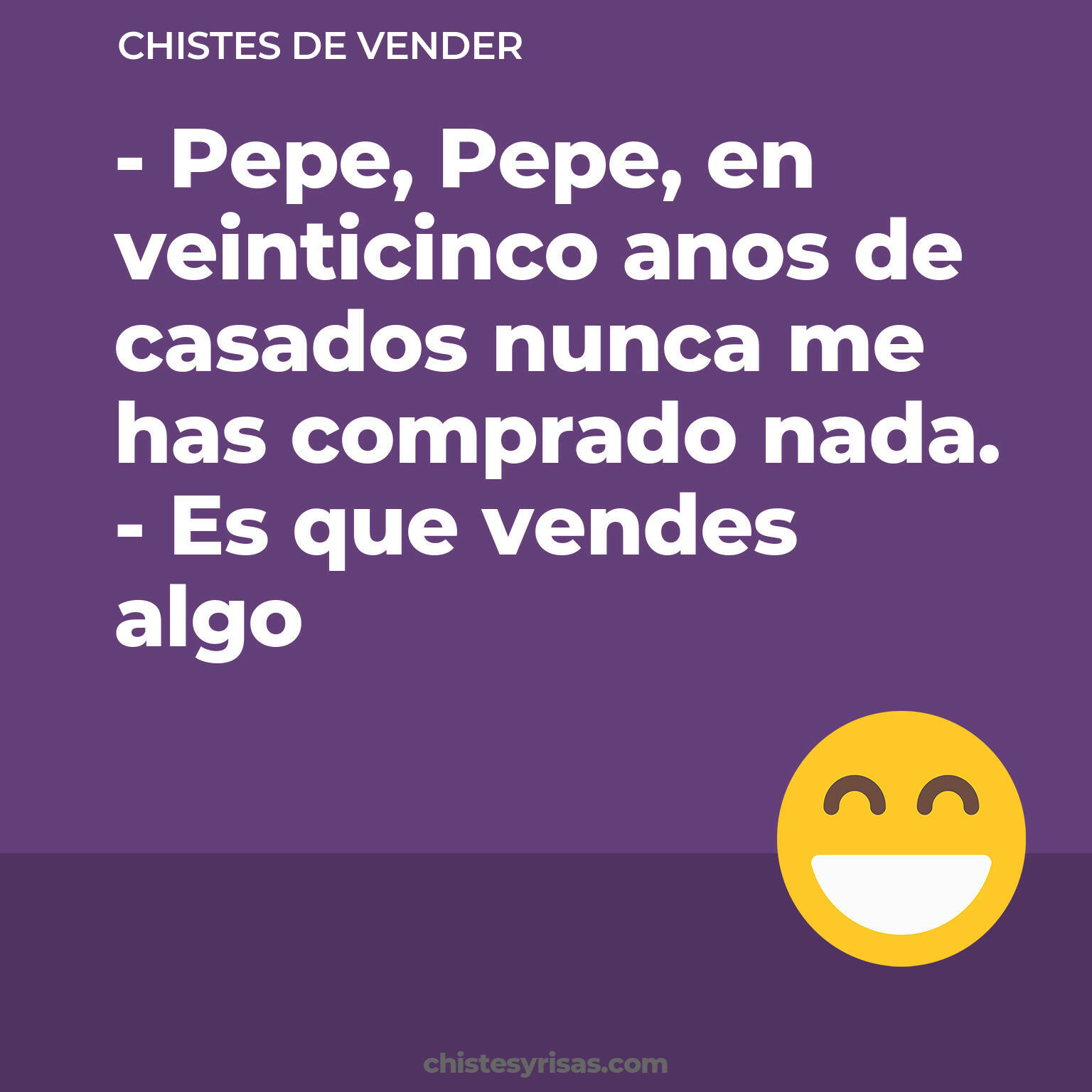 chistes de Vender buenos