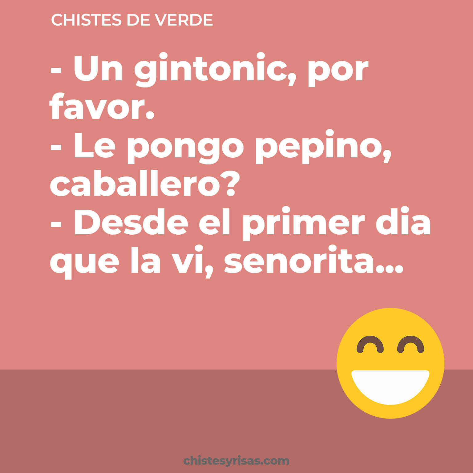 chistes de Verde más graciosos