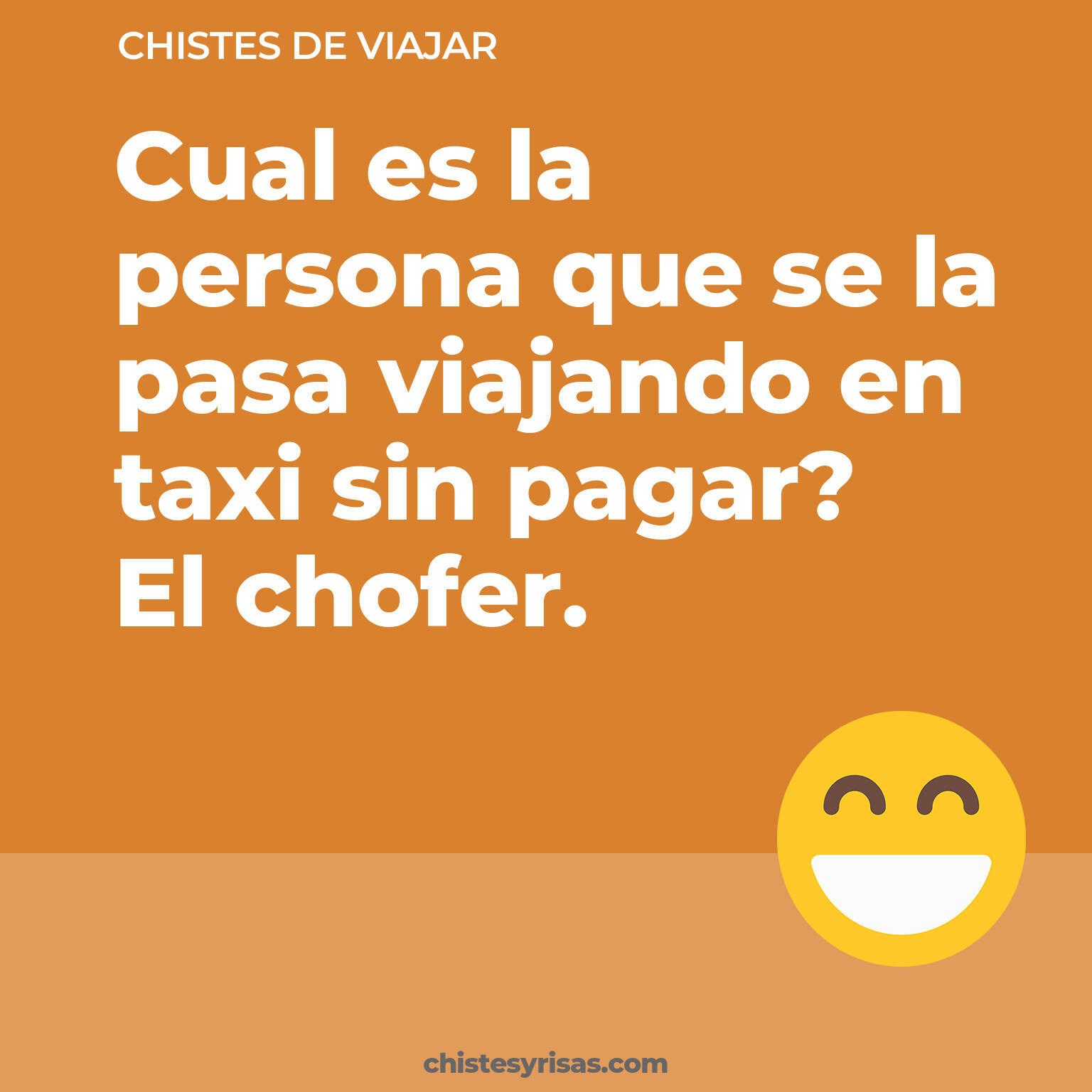 chistes de Viajar cortos