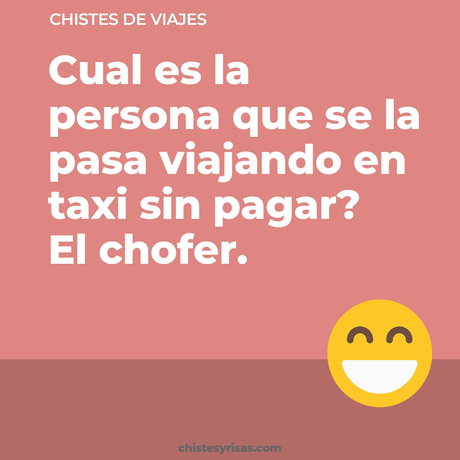 chistes de Viajes cortos