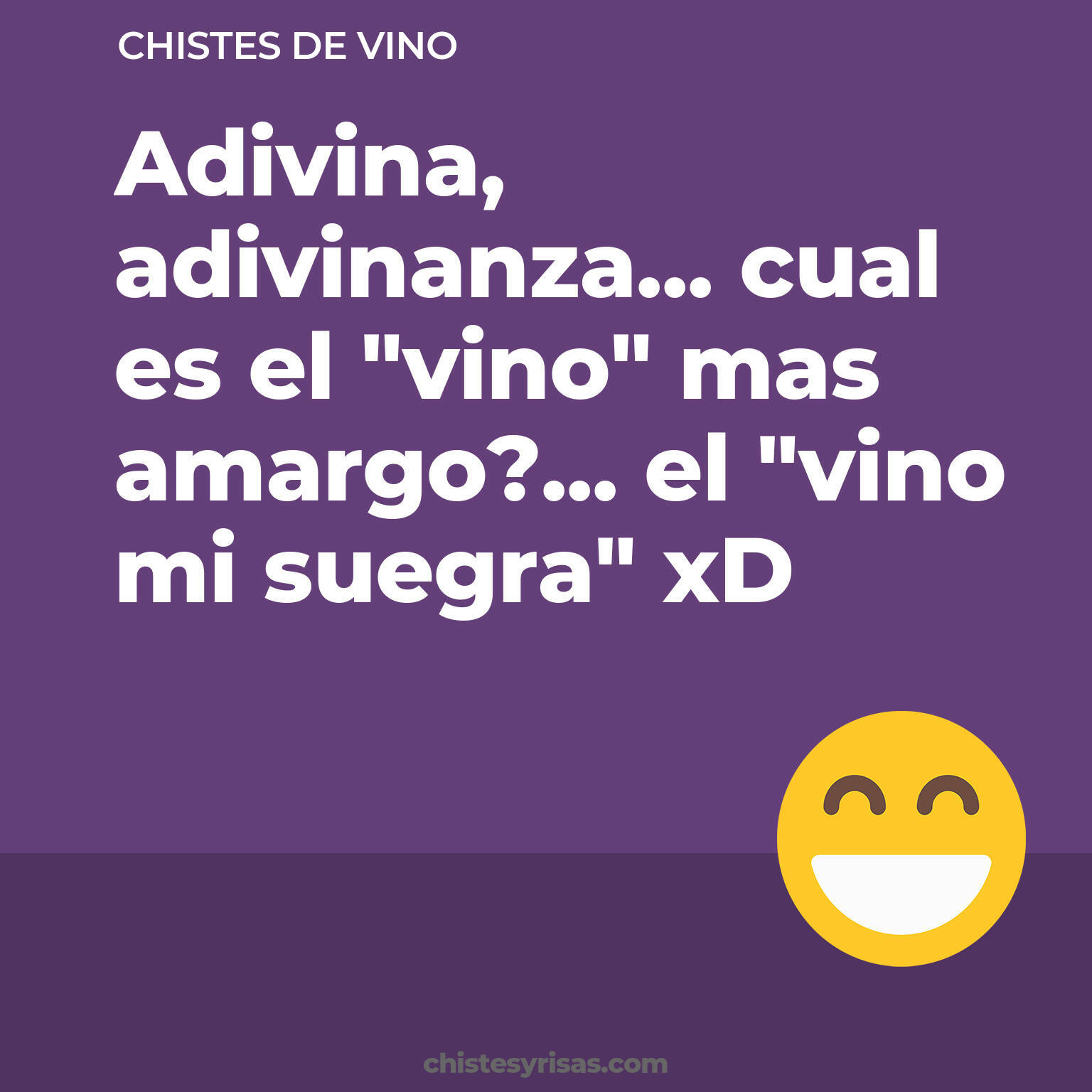 chistes de Vino más graciosos