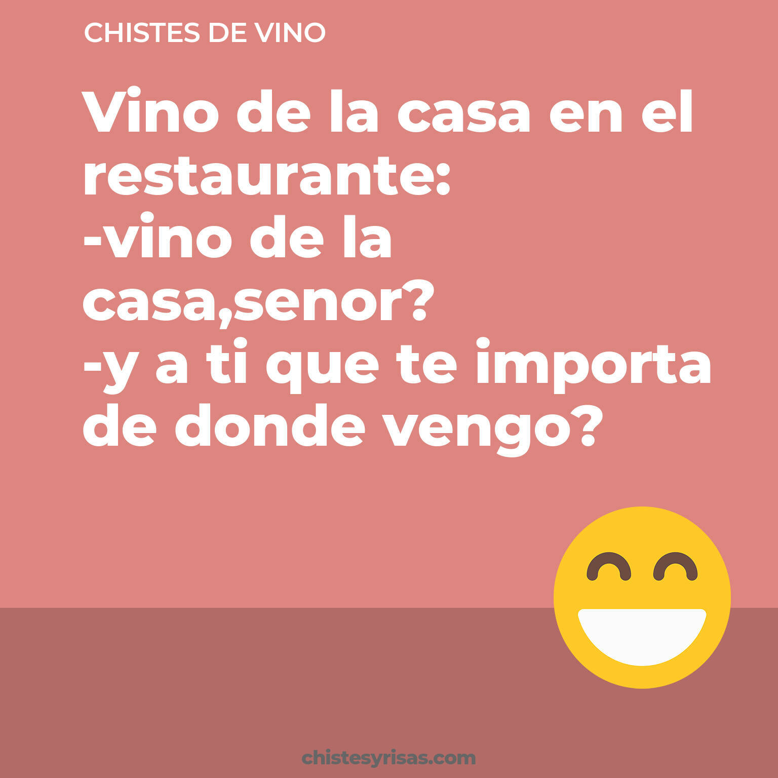 chistes de Vino cortos