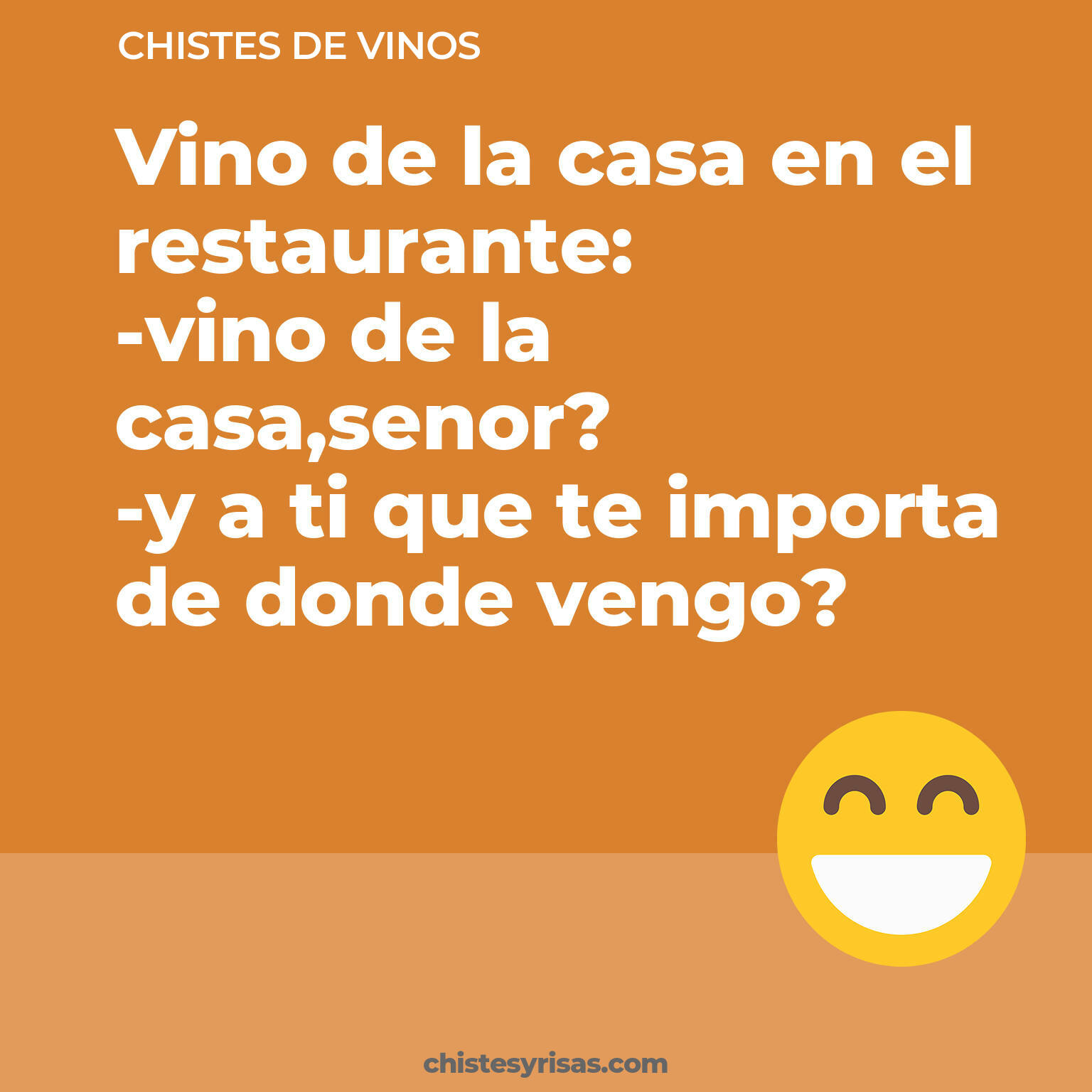 chistes de Vinos cortos