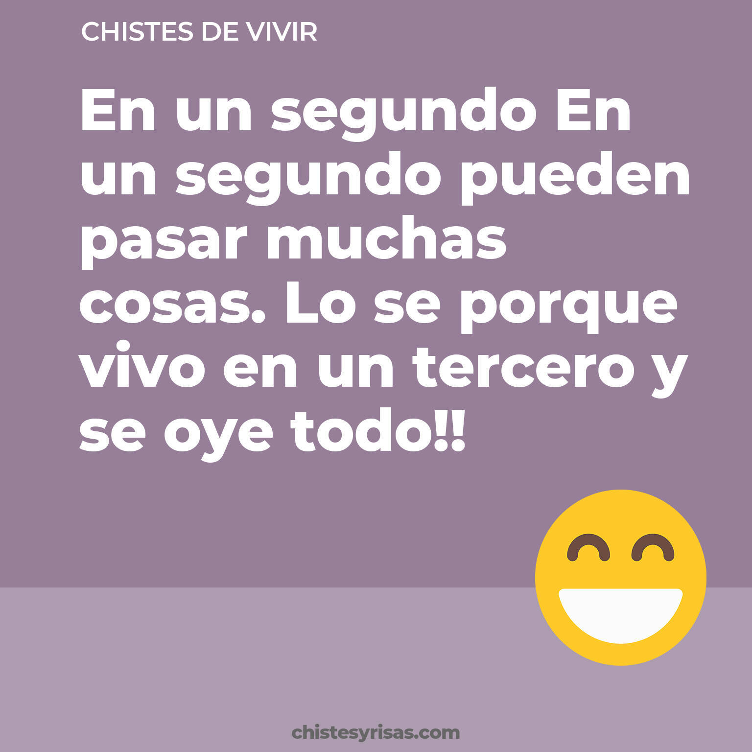 chistes de Vivir más graciosos