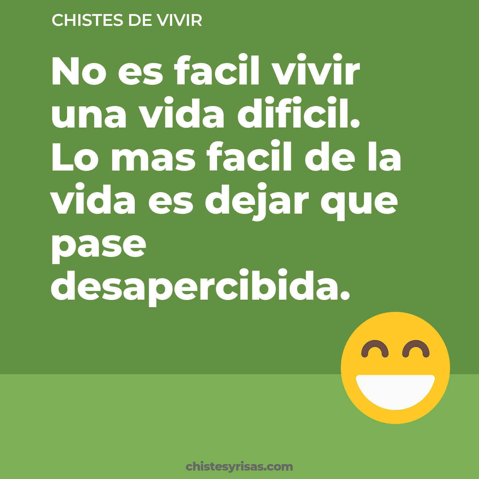 chistes de Vivir buenos