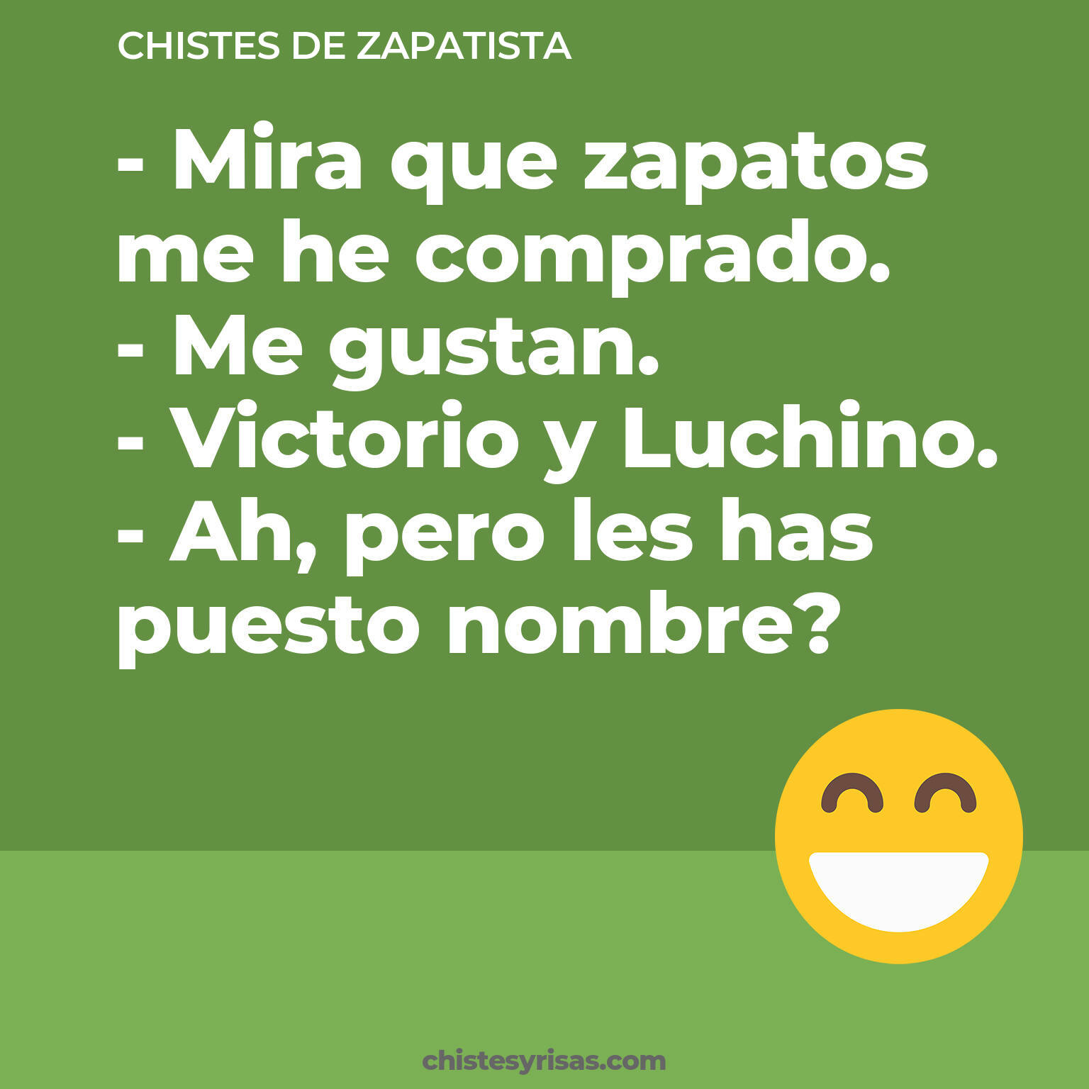 chistes de Zapatista más graciosos