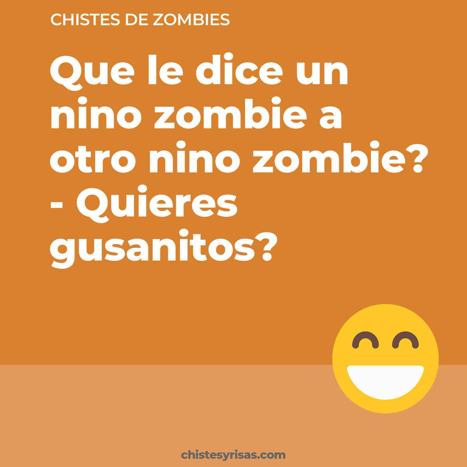 chistes de Zombies más graciosos