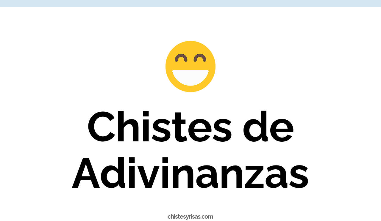 chistes de adivinanzas