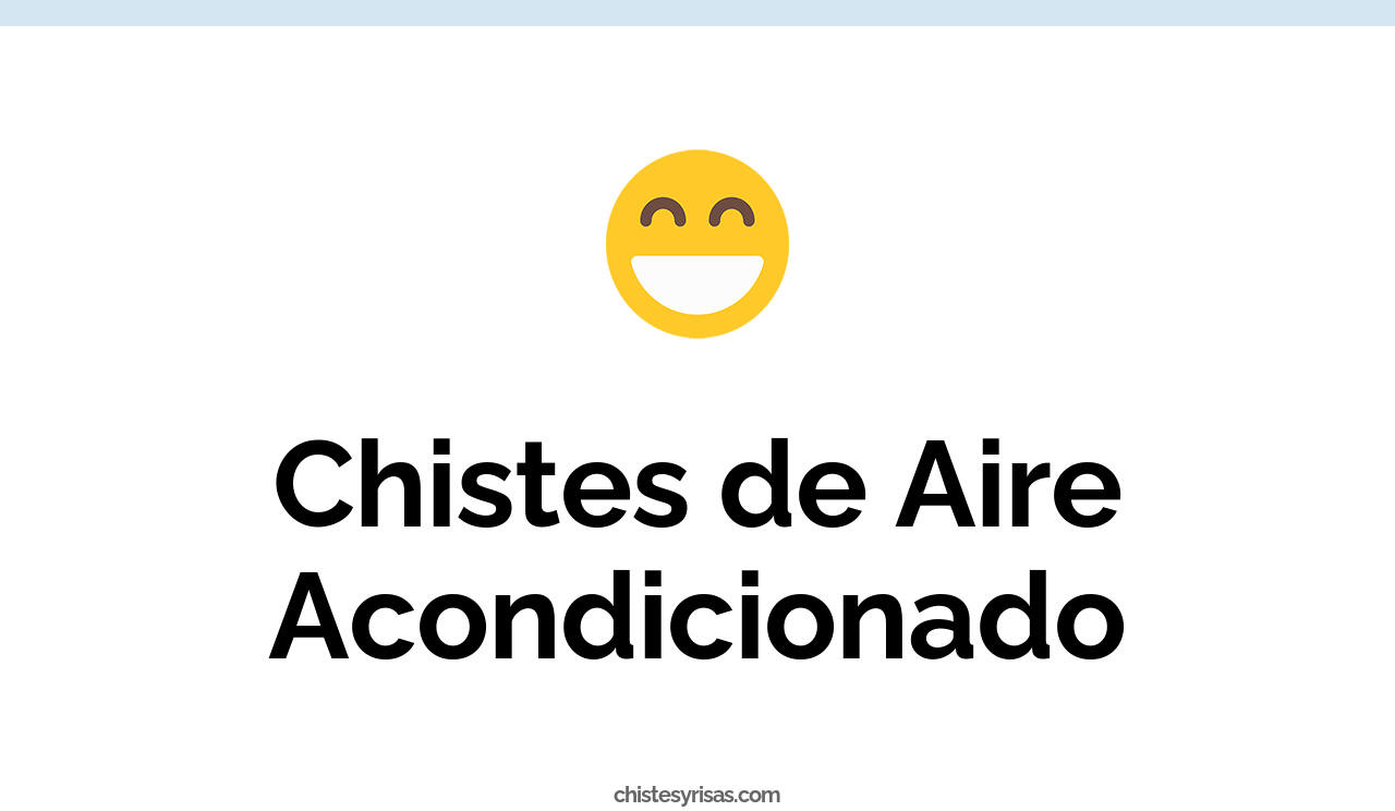 chistes de aire acondicionado