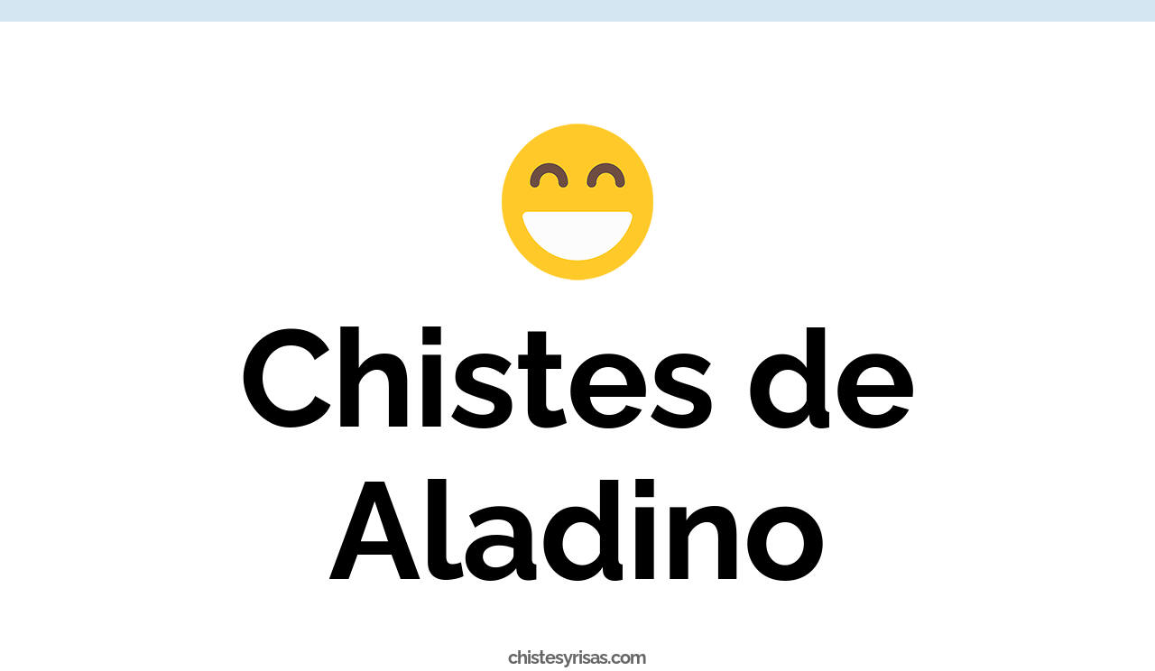 chistes de aladino