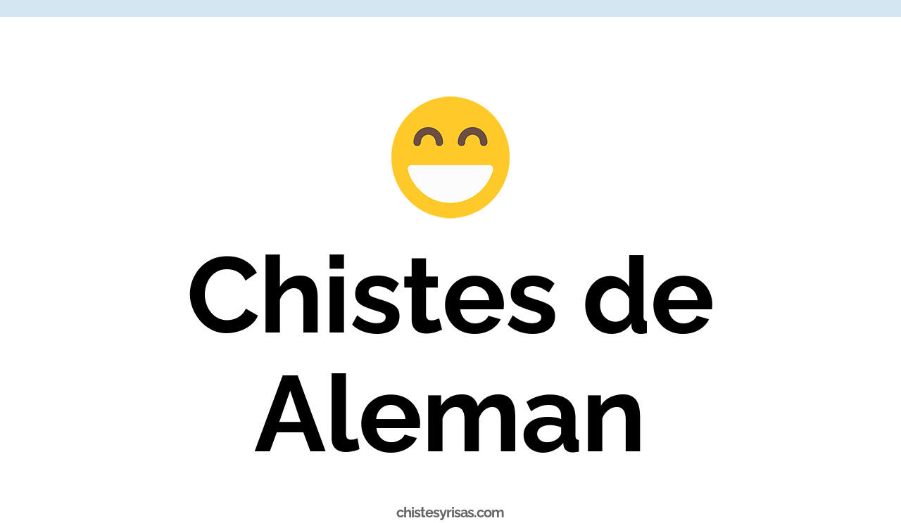 chistes de alemán