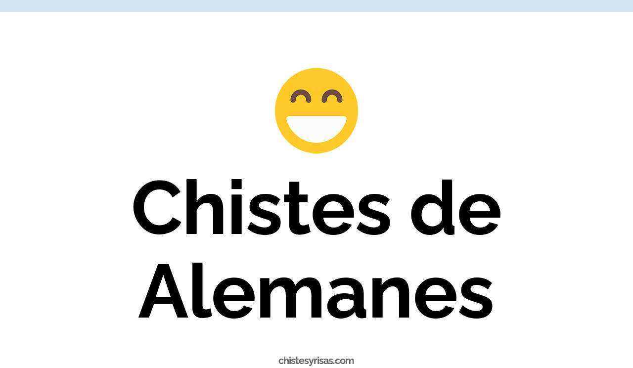 chistes de alemanes