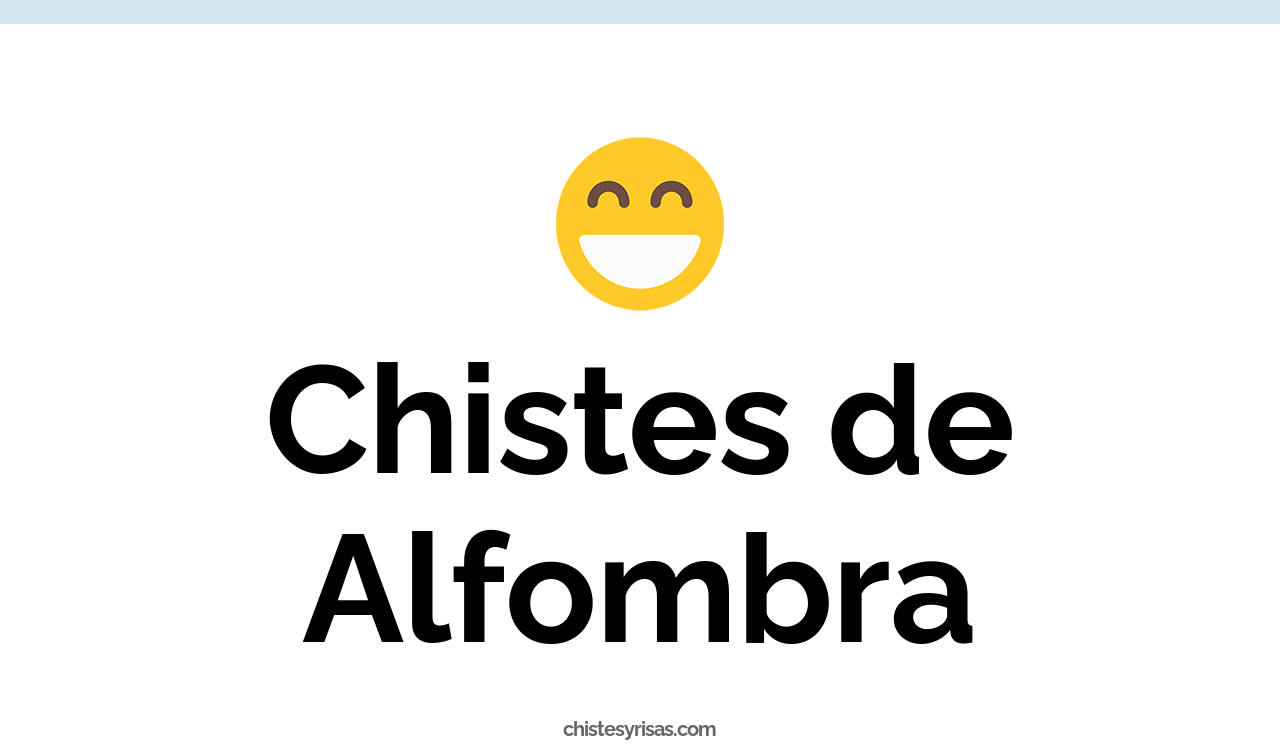 chistes de alfombra