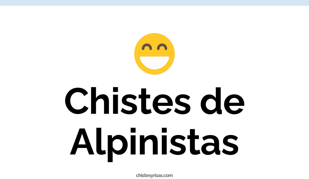 chistes de alpinistas