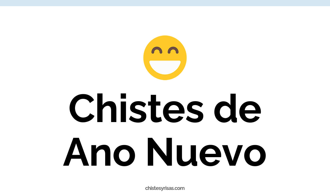 chistes de año nuevo