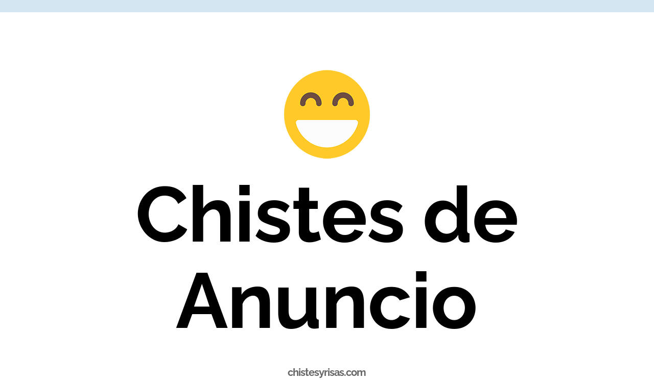 chistes de anuncio