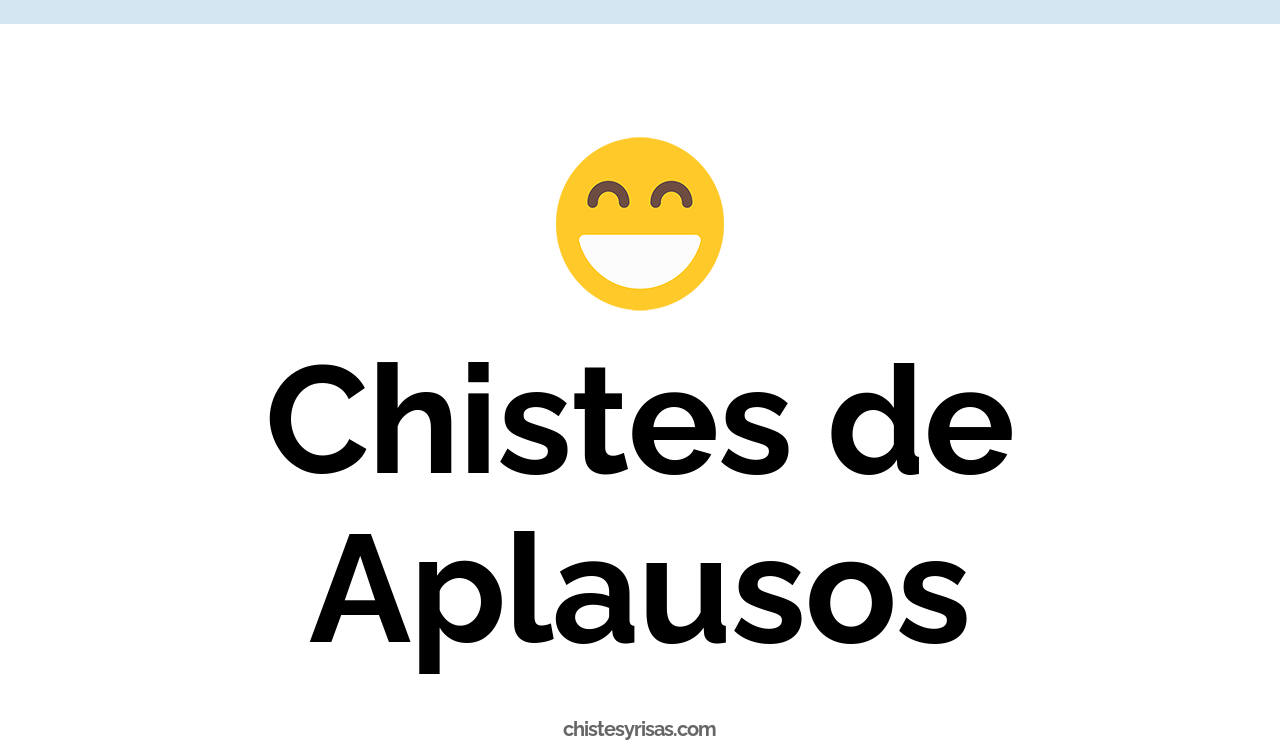 chistes de aplausos