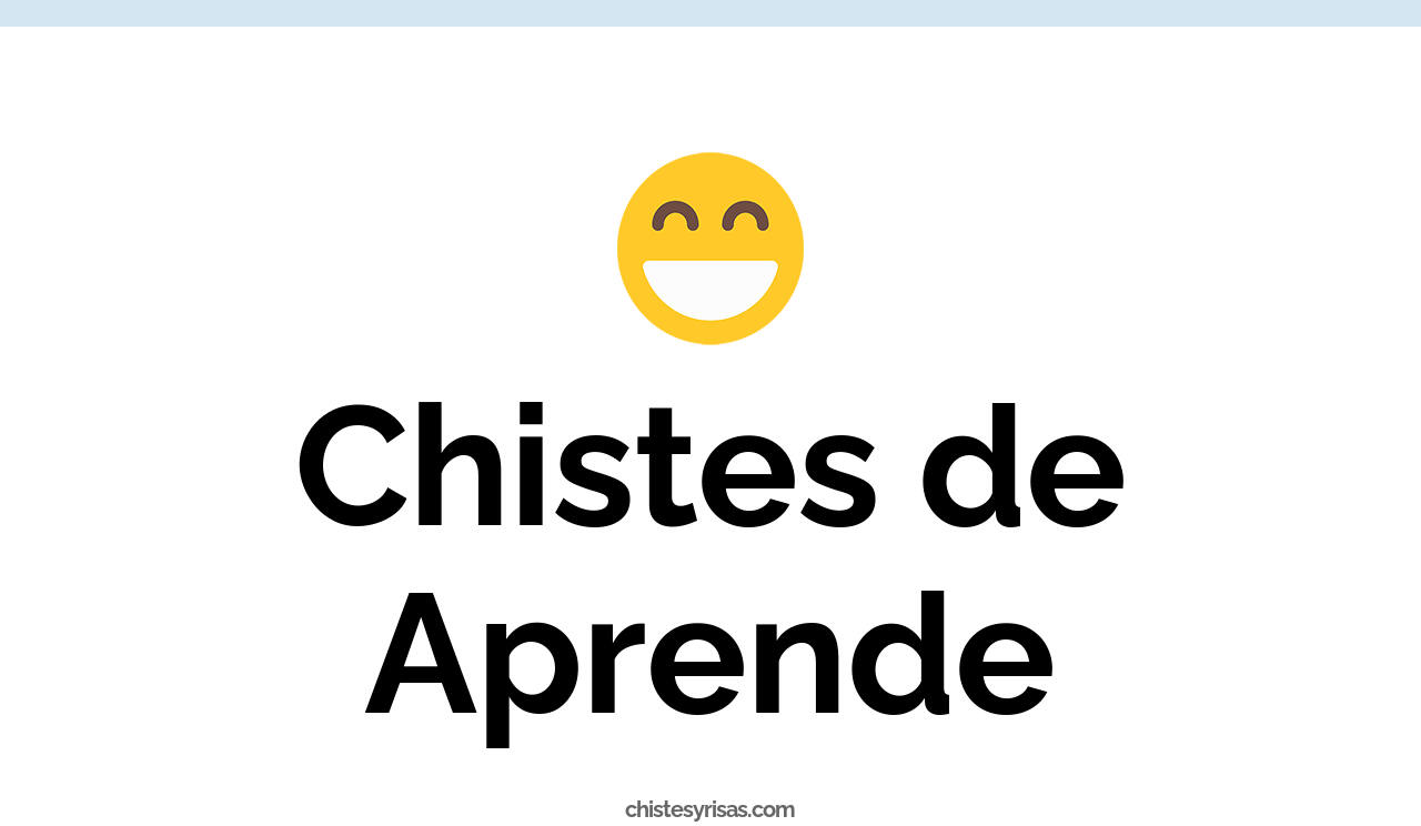 chistes de aprende
