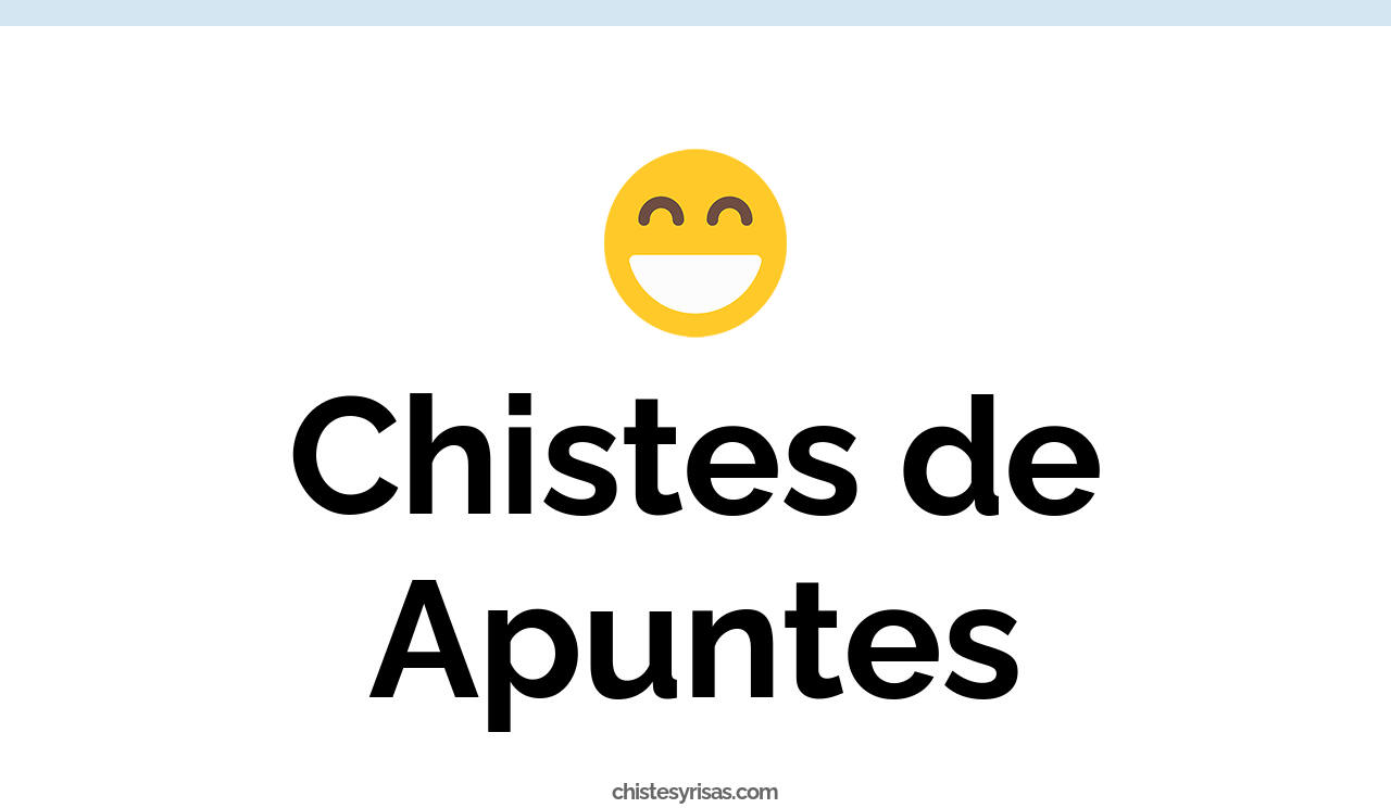 chistes de apuntes