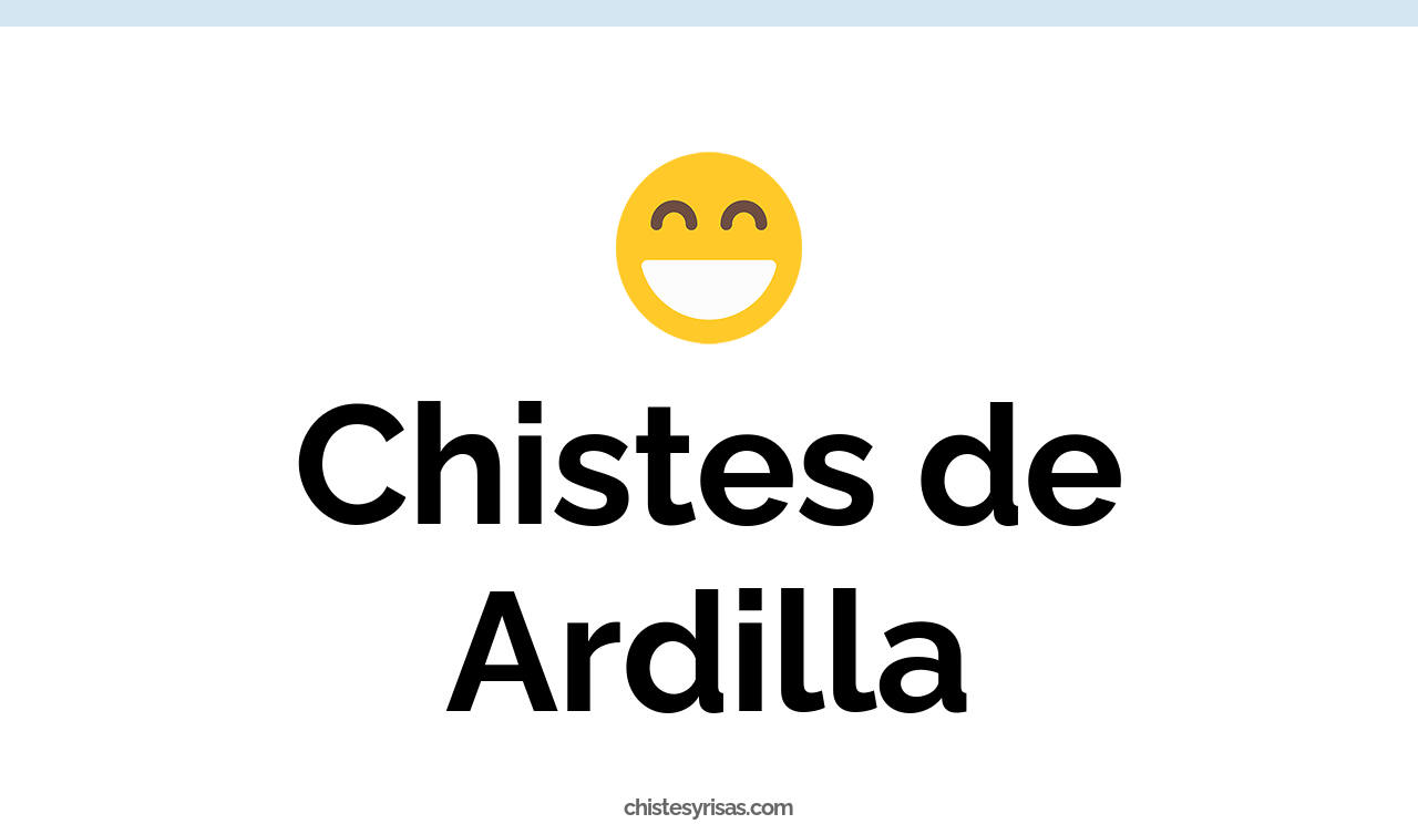 chistes de ardilla