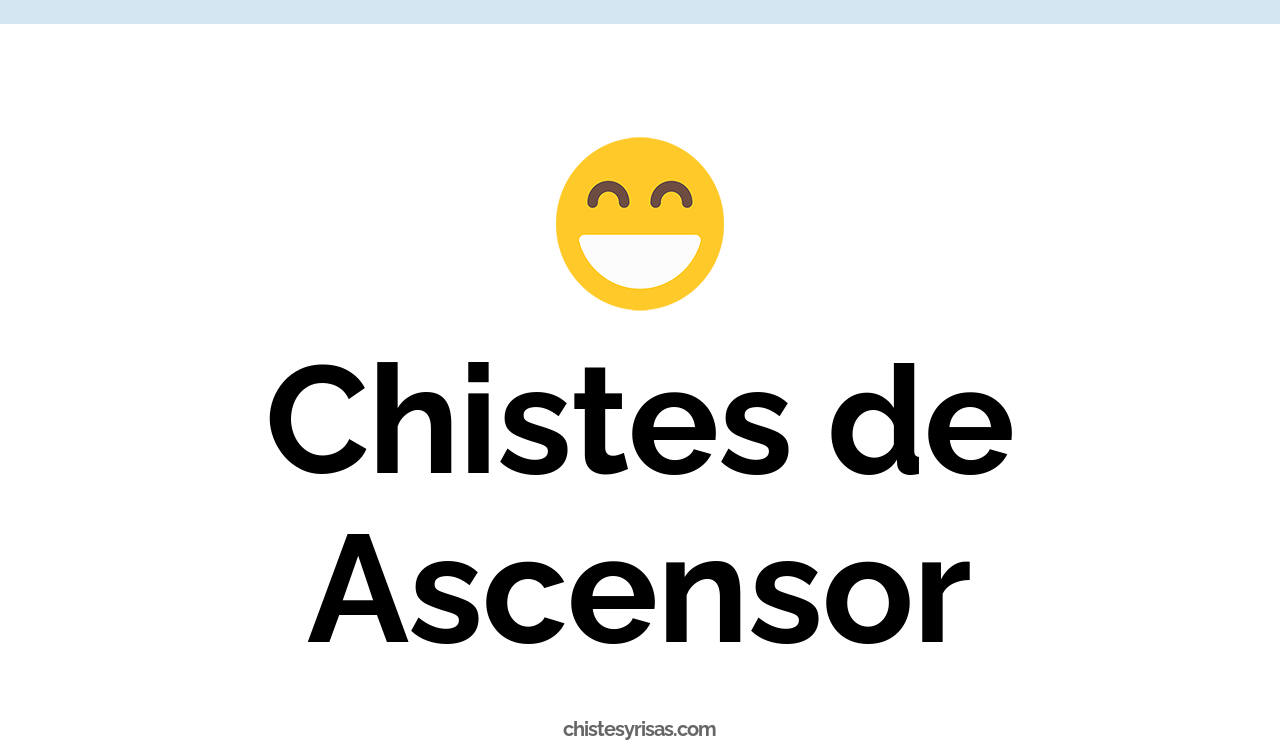 chistes de ascensor