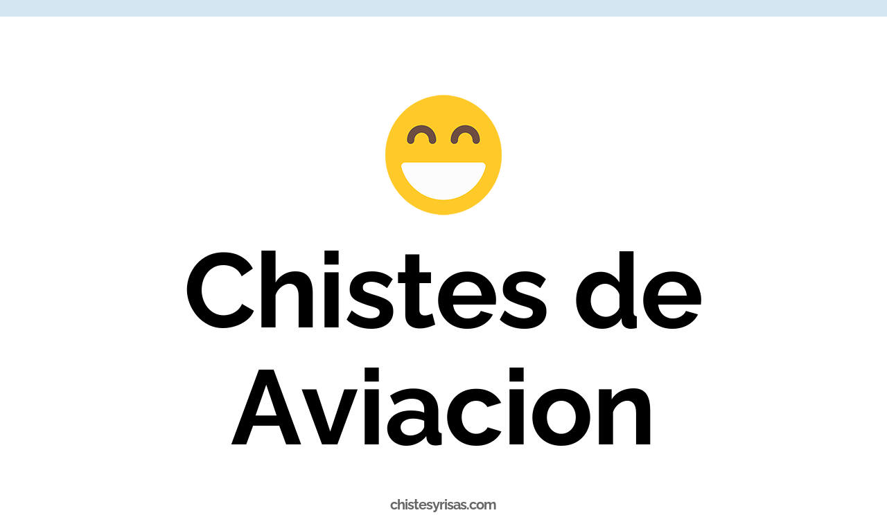 chistes de aviación