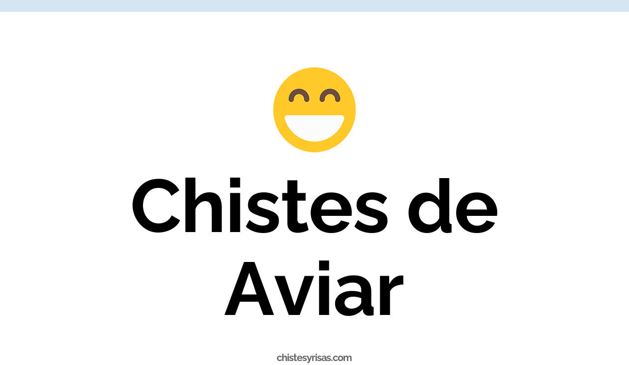 chistes de aviar